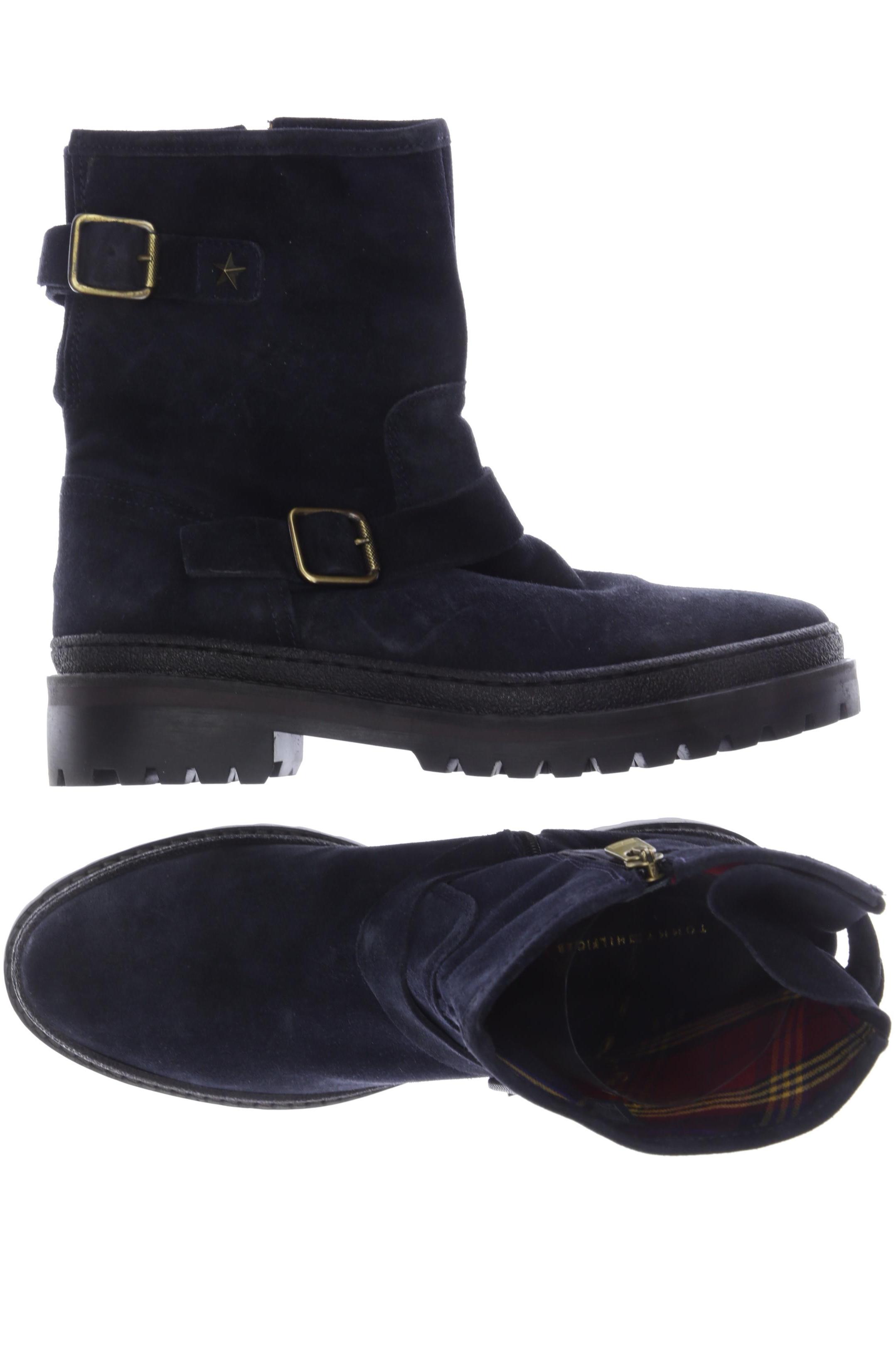 

Tommy Hilfiger Damen Stiefelette, marineblau, Gr. 40