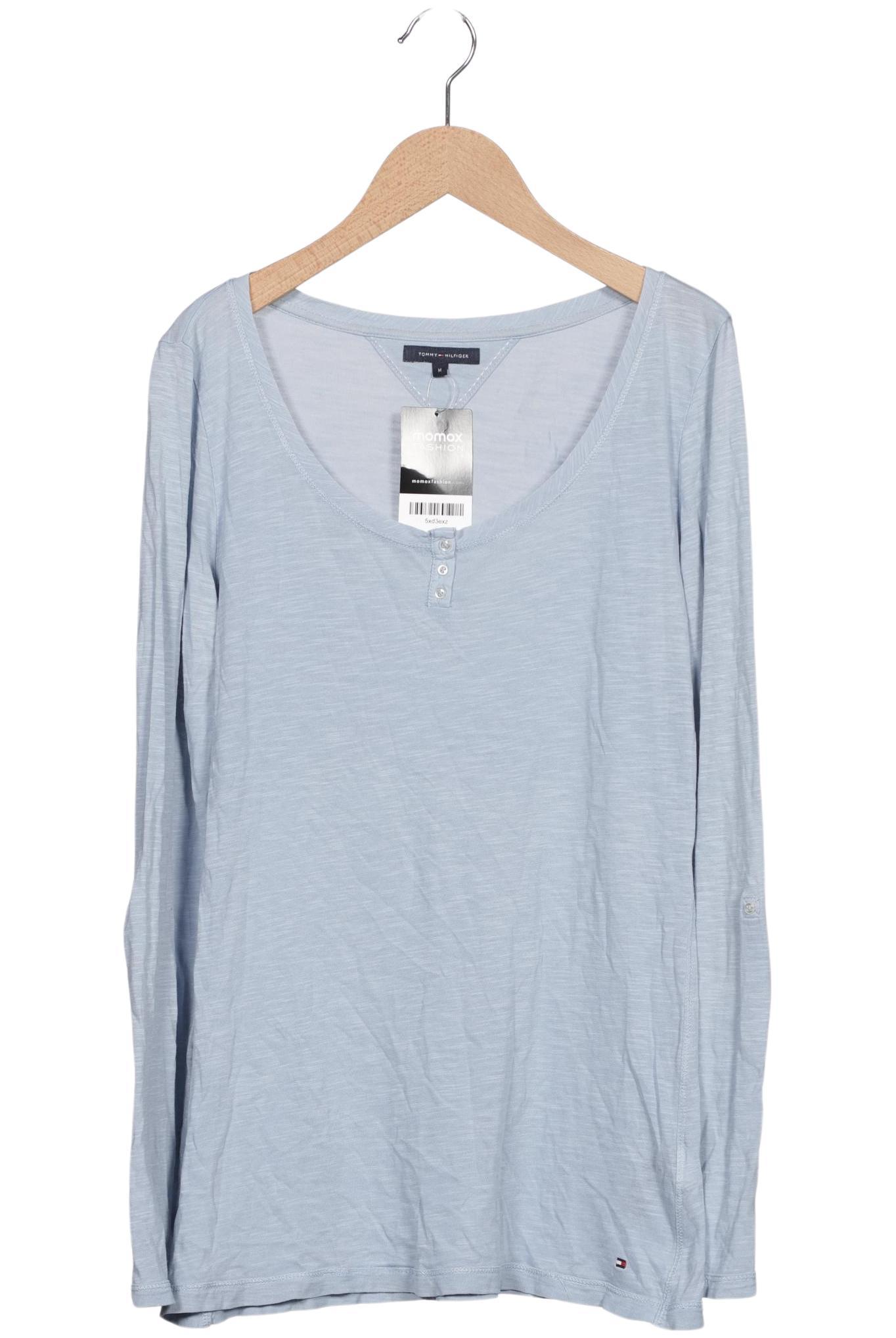 

Tommy Hilfiger Damen Langarmshirt, blau, Gr. 38