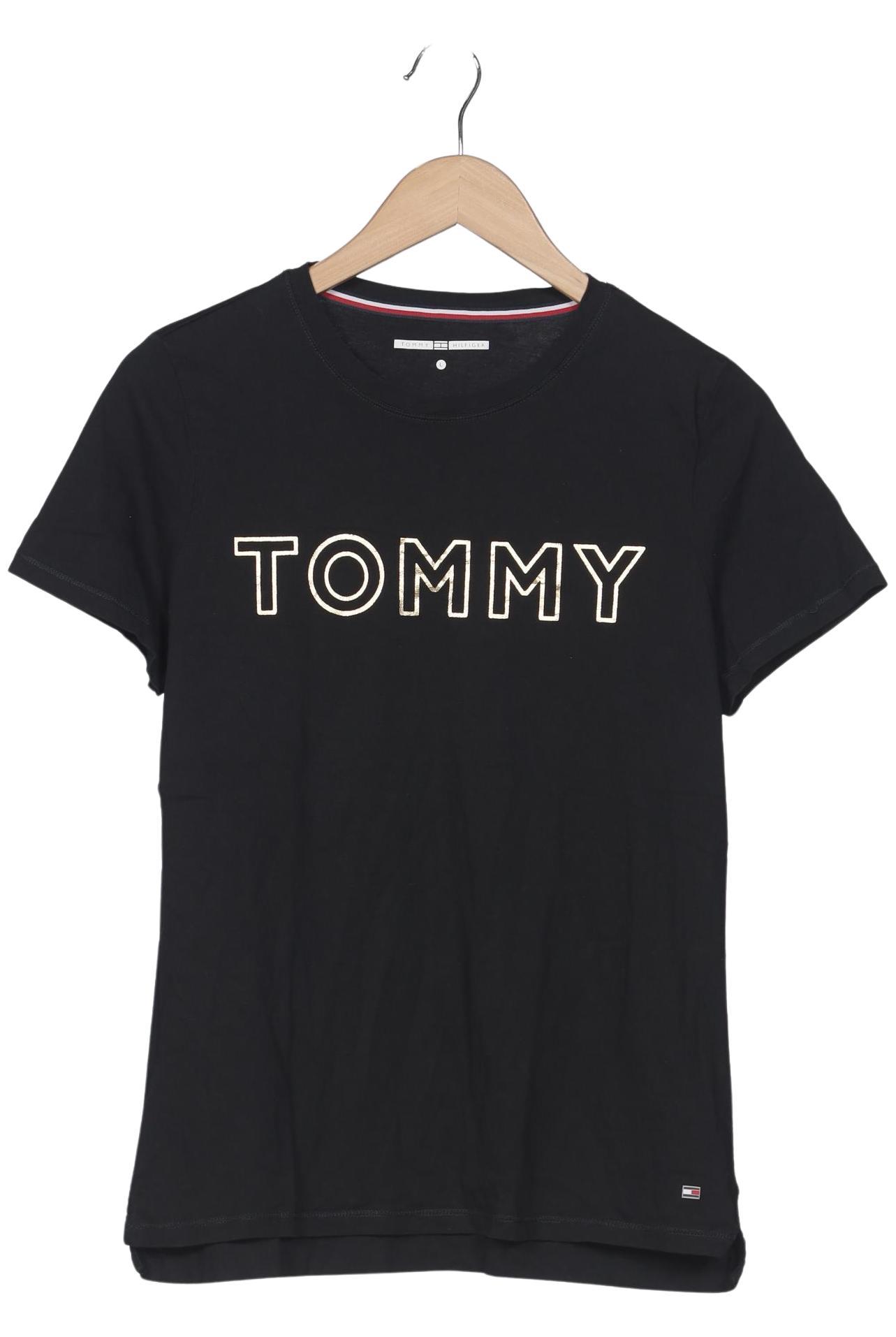 

Tommy Hilfiger Damen T-Shirt, schwarz, Gr. 42