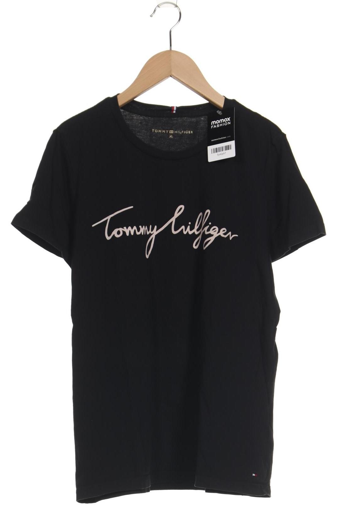 

Tommy Hilfiger Damen T-Shirt, schwarz, Gr. 44