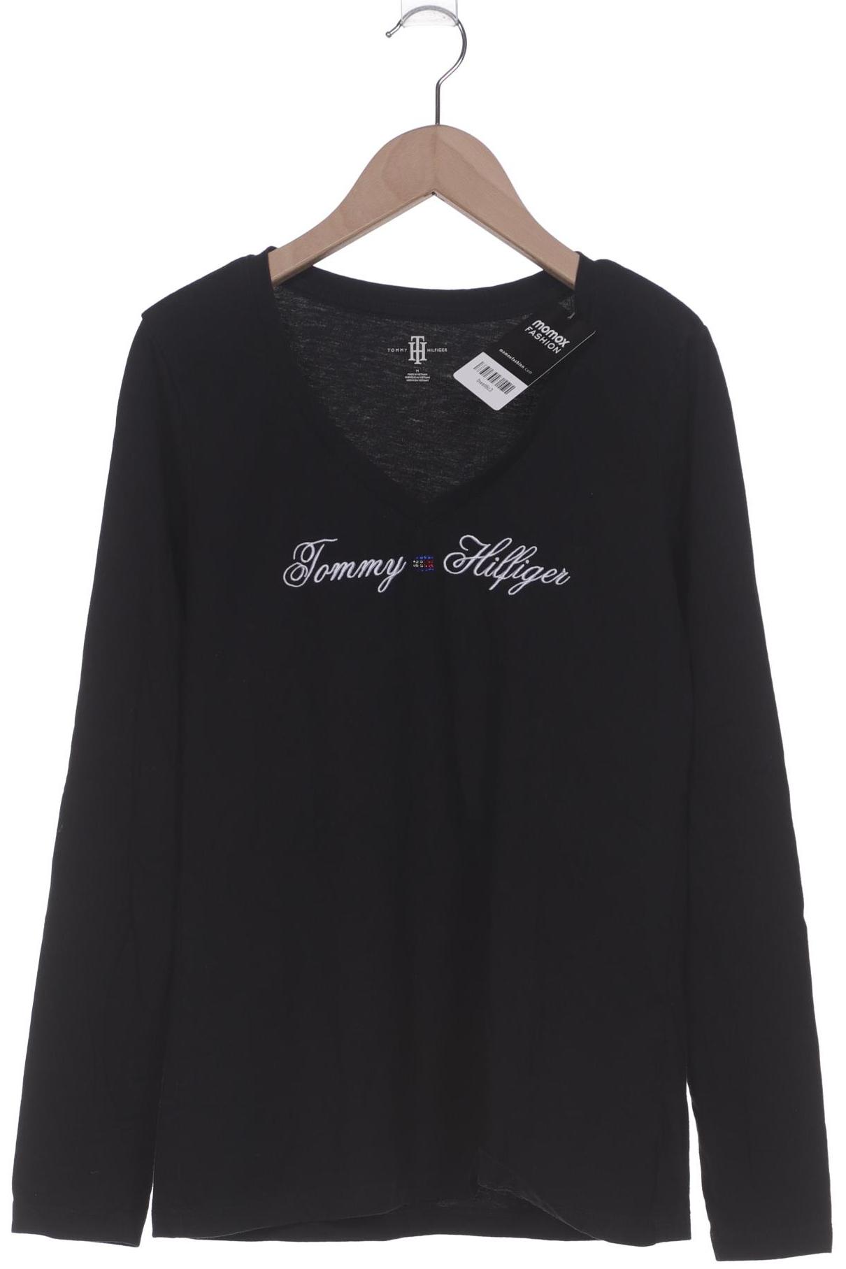 

Tommy Hilfiger Damen Langarmshirt, schwarz, Gr. 38