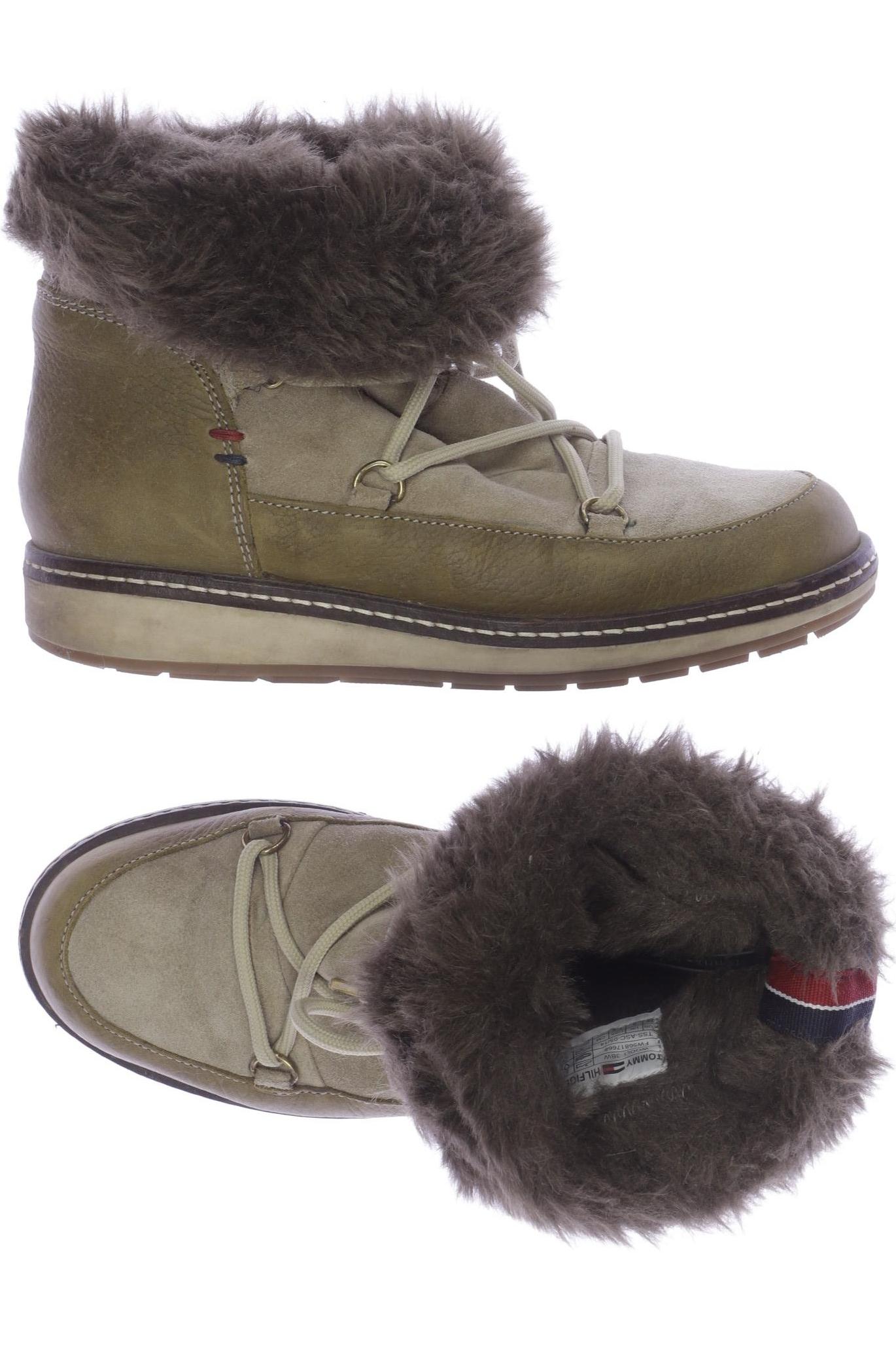 

Tommy Hilfiger Damen Stiefelette, grün, Gr. 38