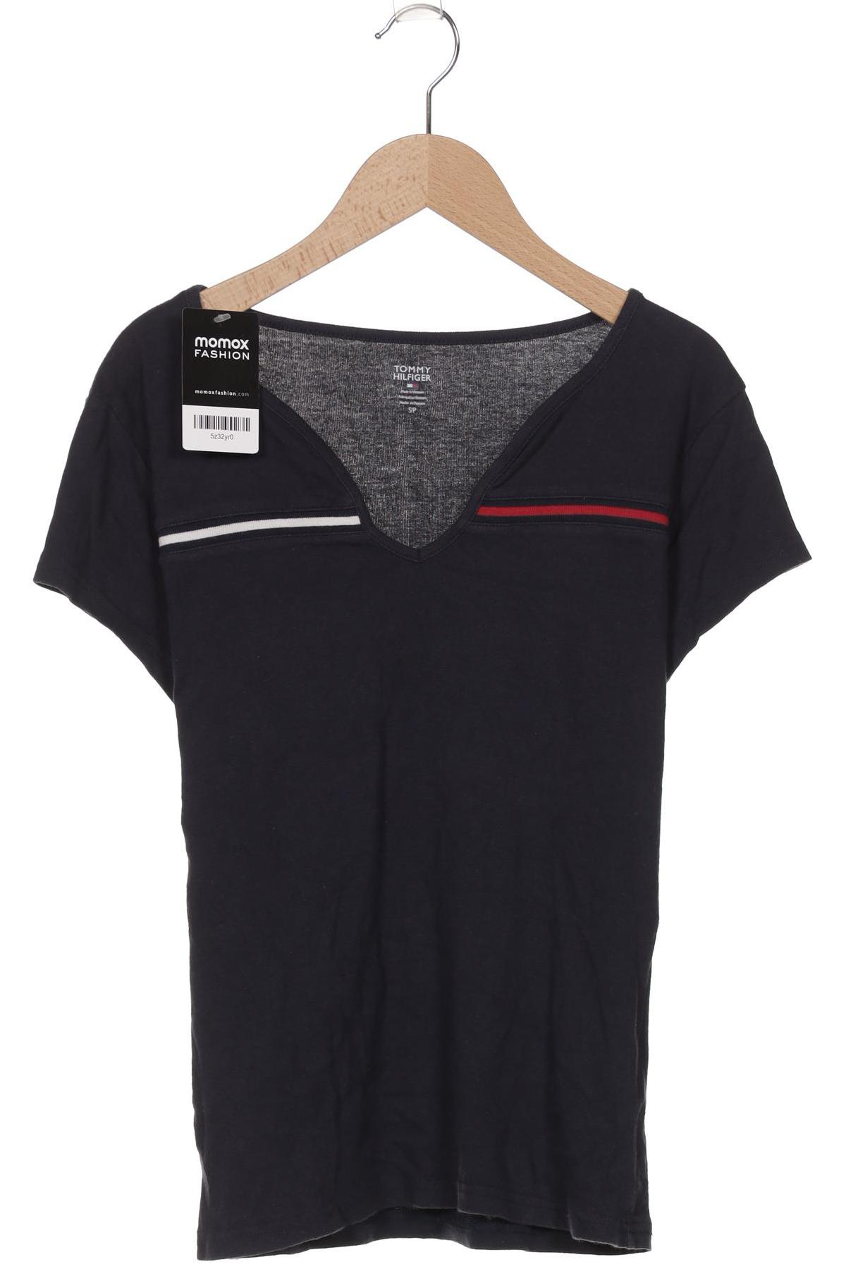 

Tommy Hilfiger Damen T-Shirt, marineblau, Gr. 36