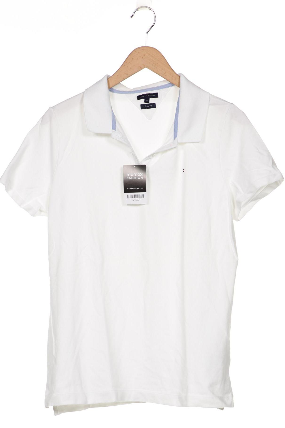 

Tommy Hilfiger Damen Poloshirt, weiß, Gr. 46