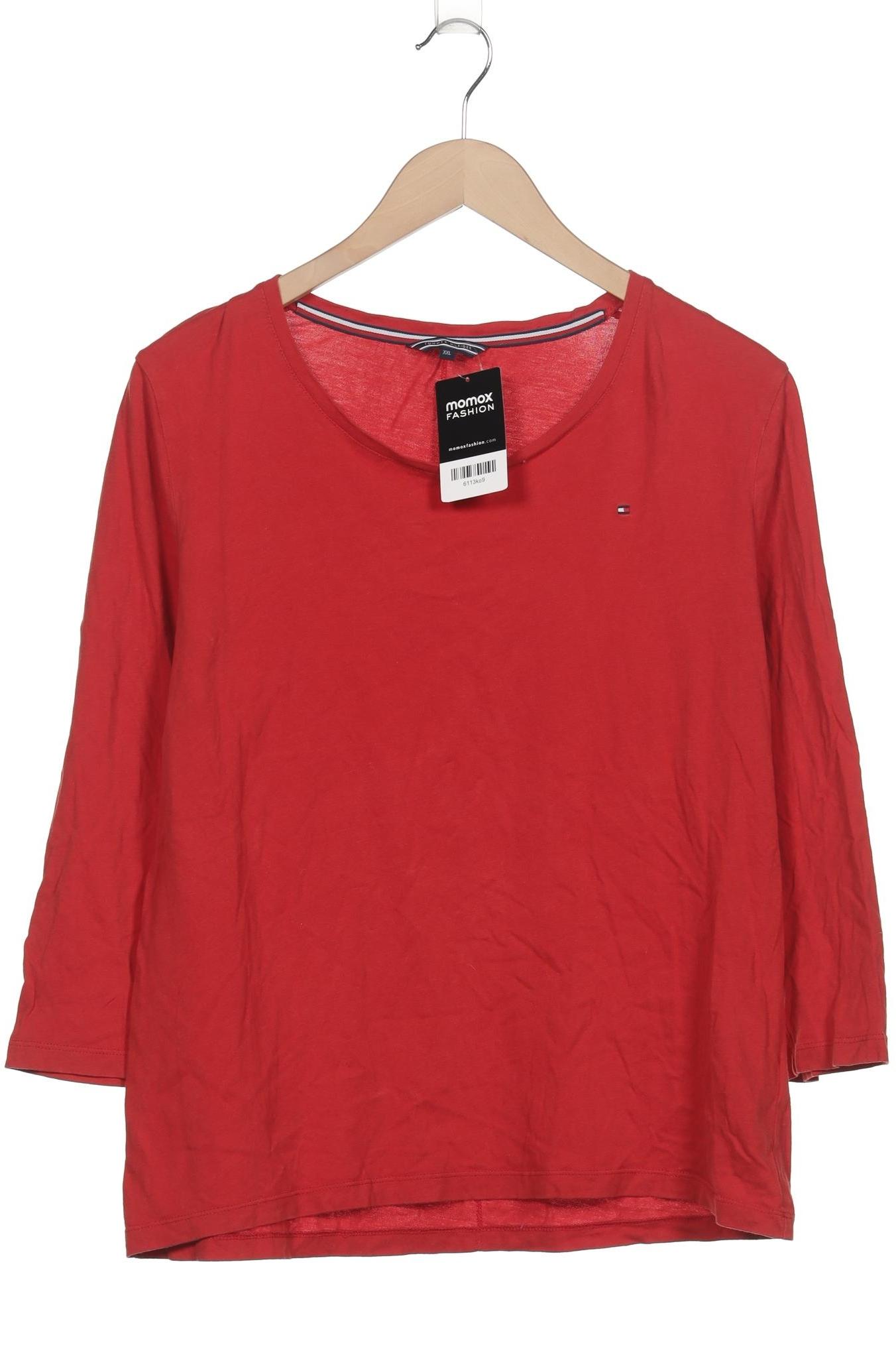 

Tommy Hilfiger Damen Langarmshirt, rot, Gr. 46