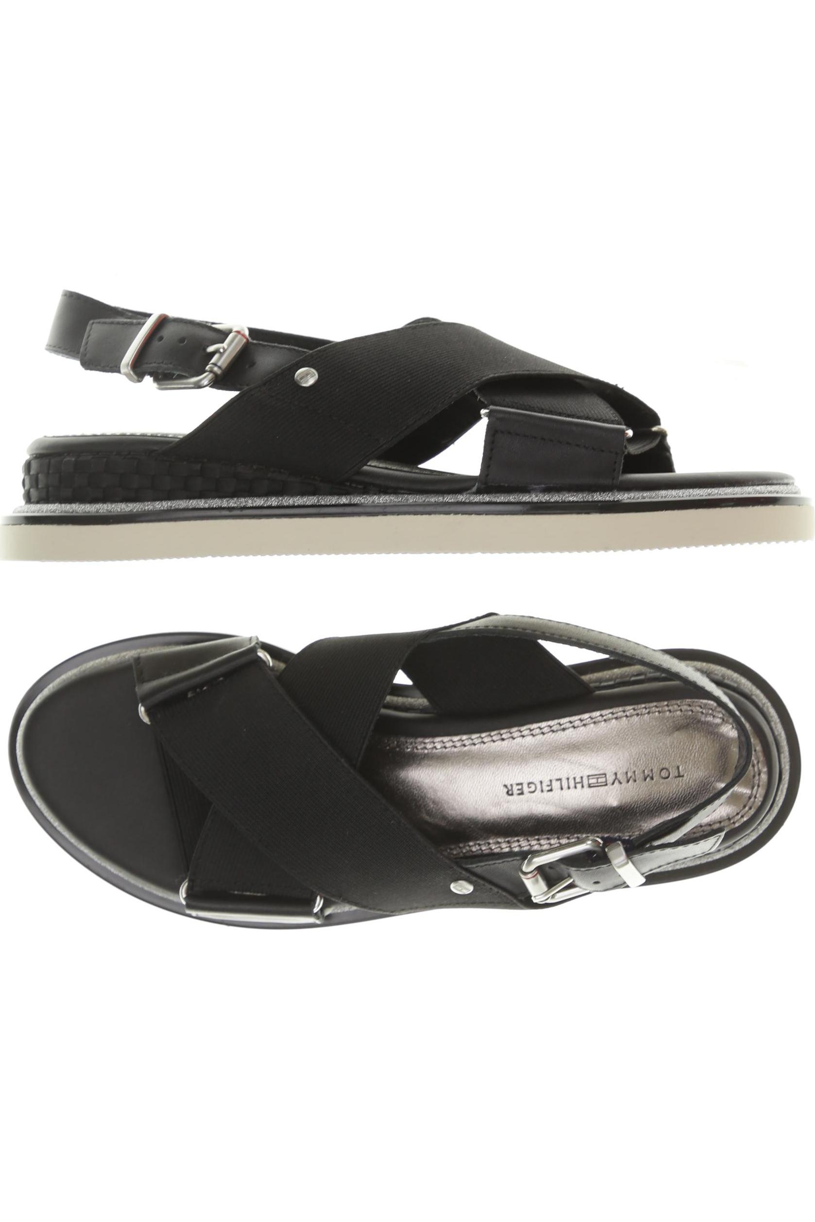 

Tommy Hilfiger Damen Sandale, schwarz, Gr. 5