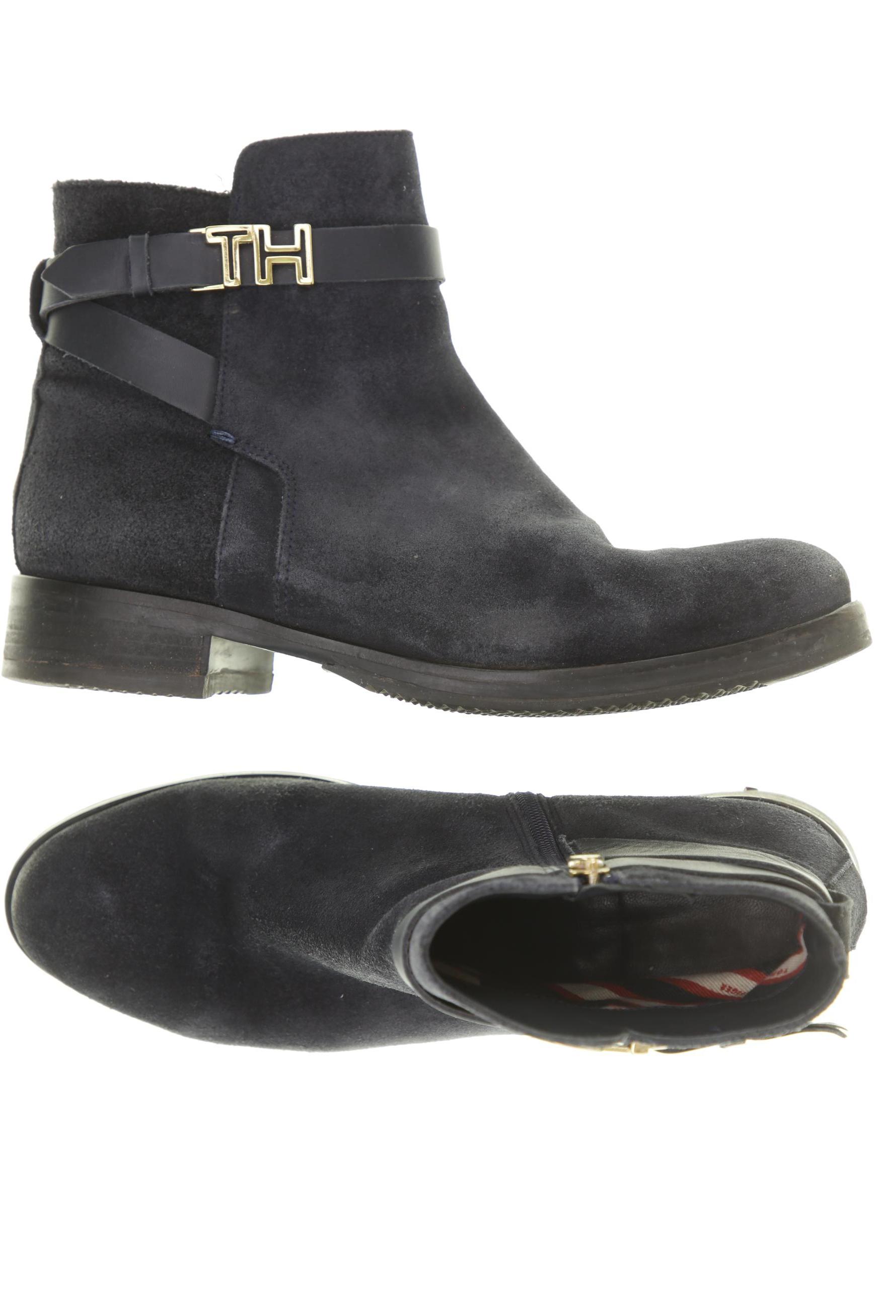 

Tommy Hilfiger Damen Stiefelette, blau, Gr. 40
