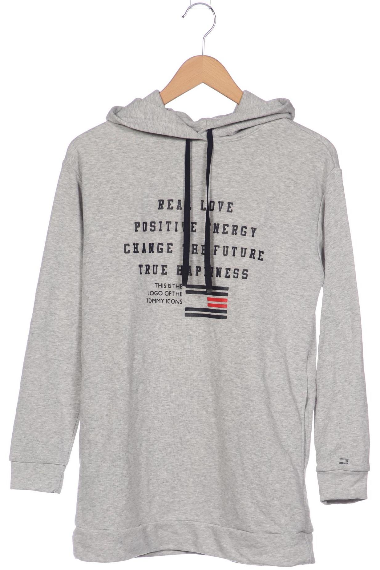 

Tommy Hilfiger Damen Kapuzenpullover, grau, Gr. 34