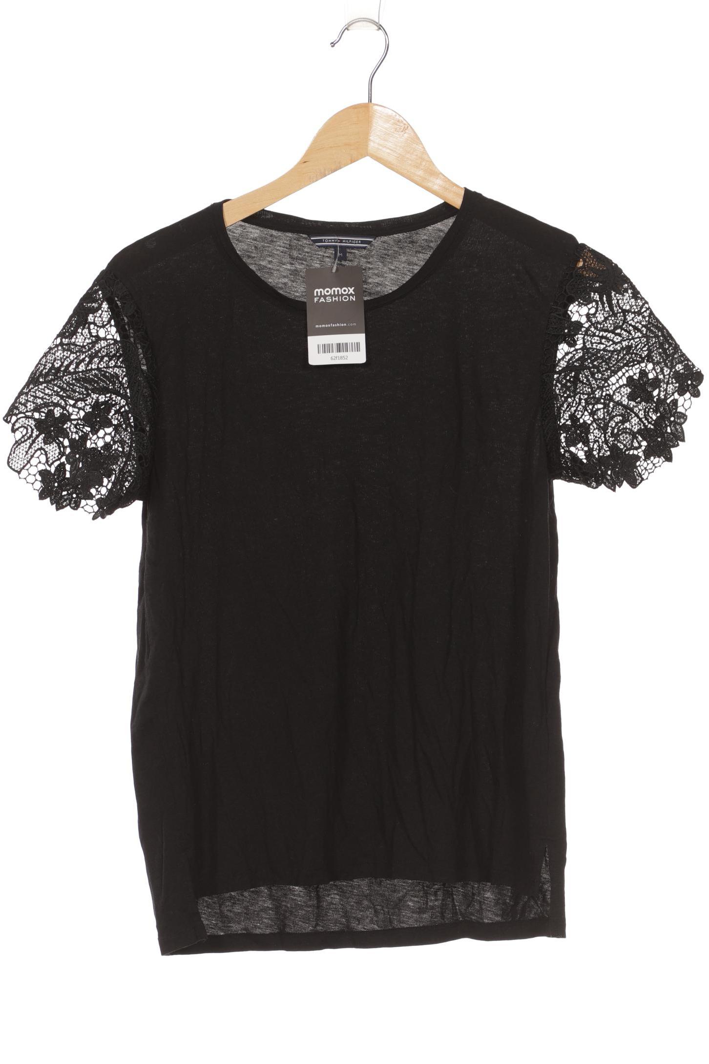 

Tommy Hilfiger Damen T-Shirt, schwarz, Gr. 38