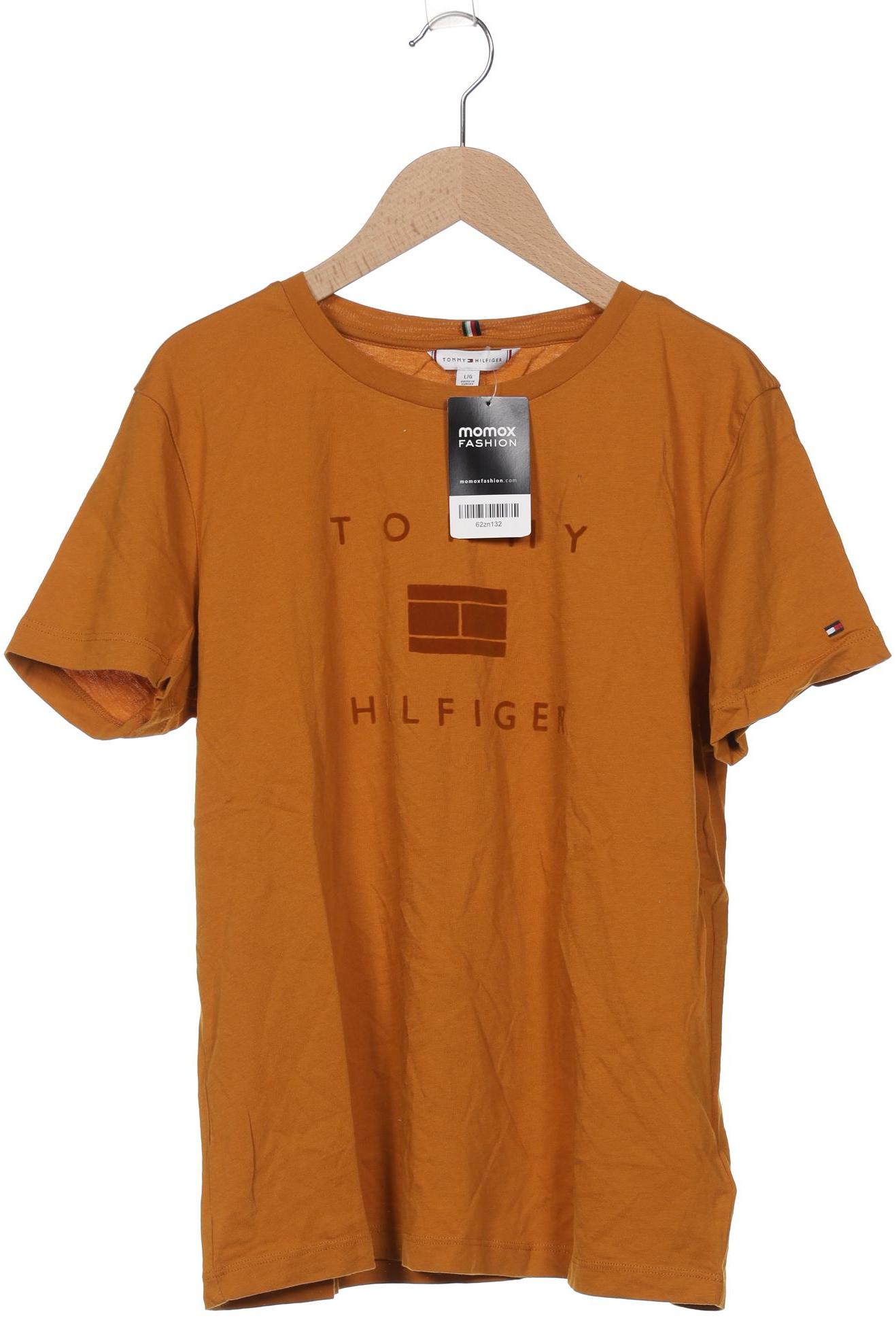 

Tommy Hilfiger Damen T-Shirt, orange, Gr. 42
