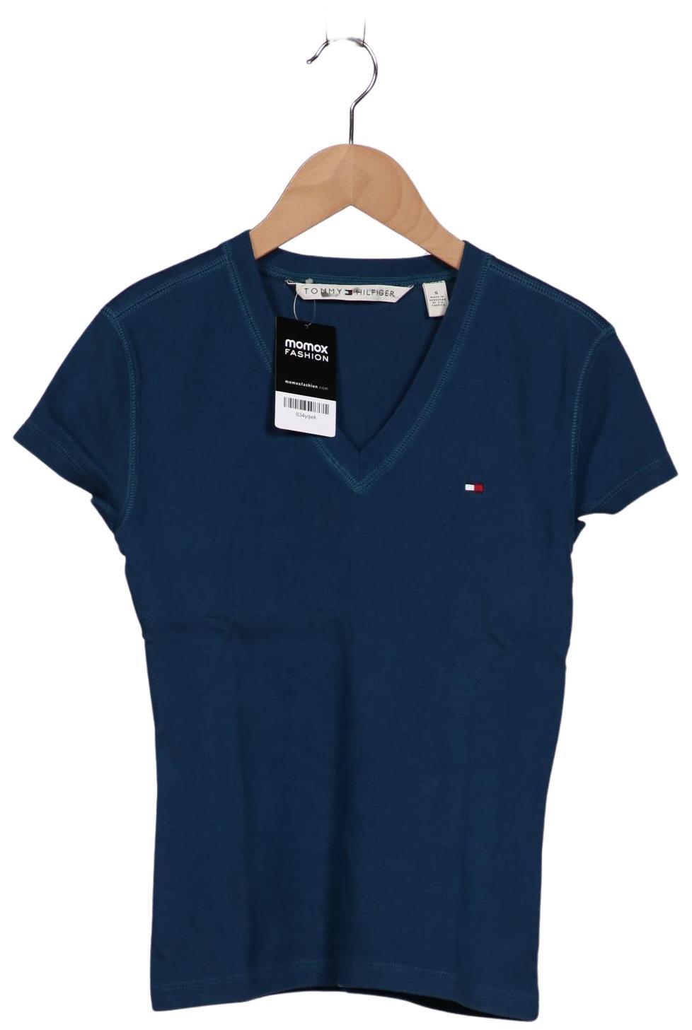 

Tommy Hilfiger Damen T-Shirt, blau, Gr. 36