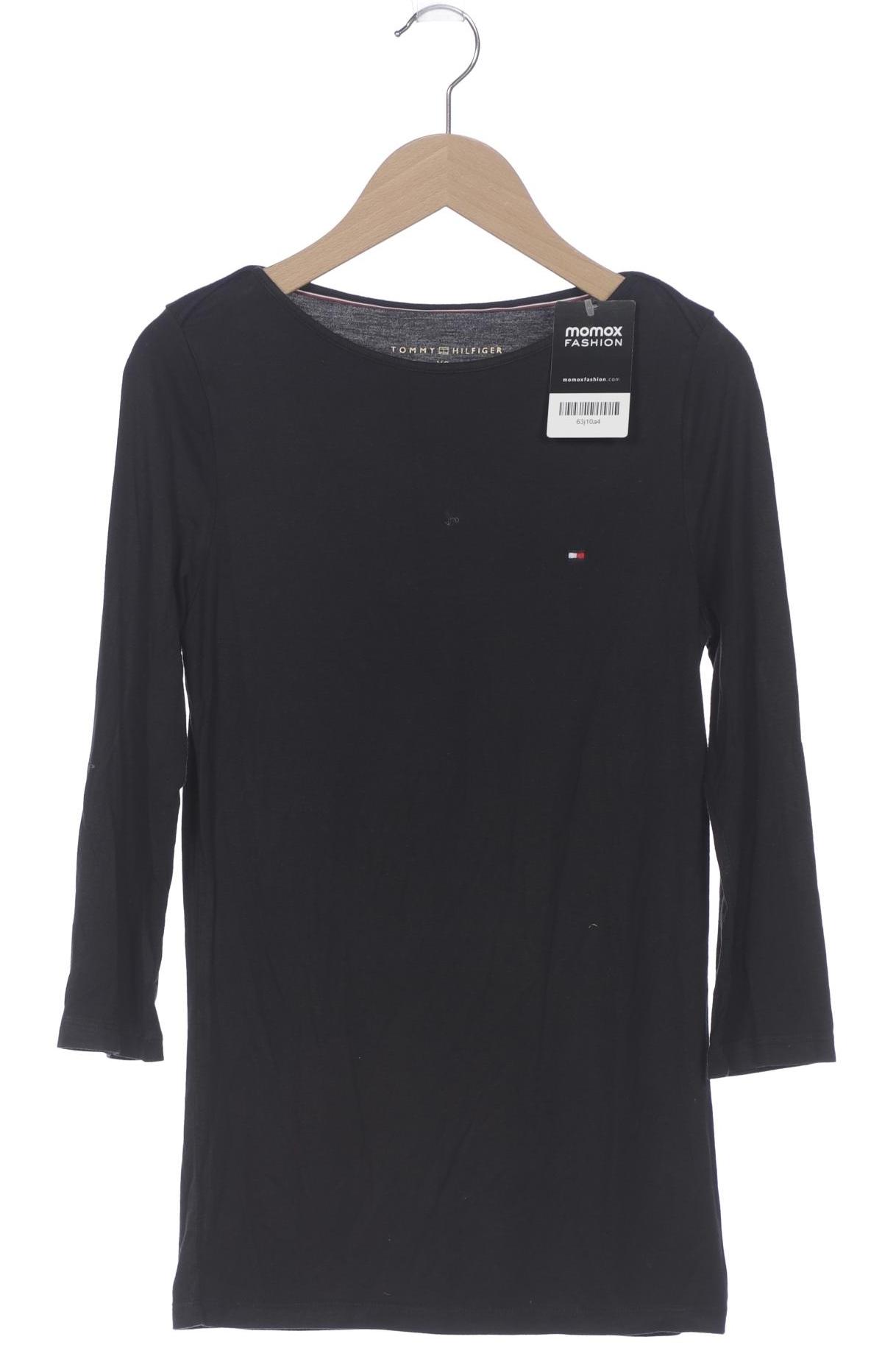 

Tommy Hilfiger Damen Langarmshirt, schwarz, Gr. 34