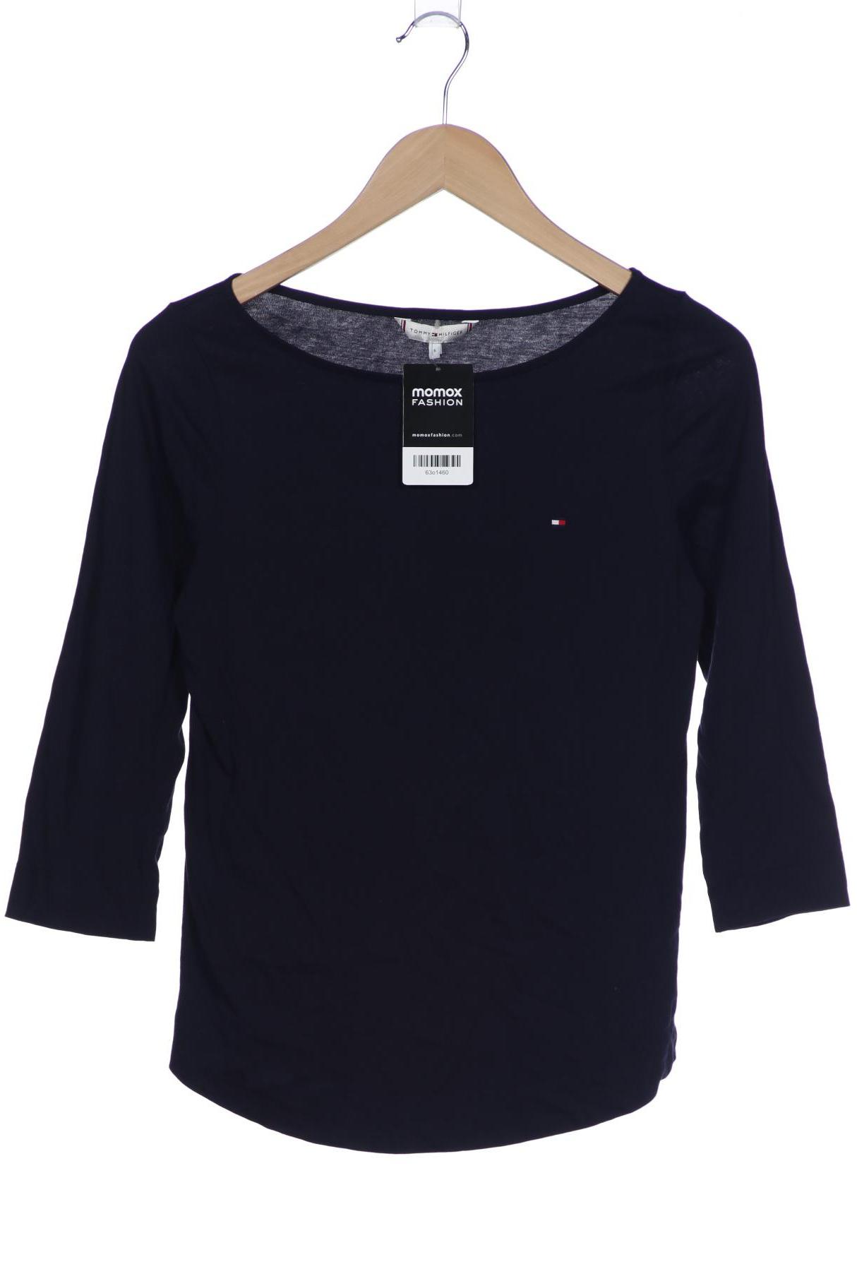 

Tommy Hilfiger Damen Langarmshirt, marineblau, Gr. 36