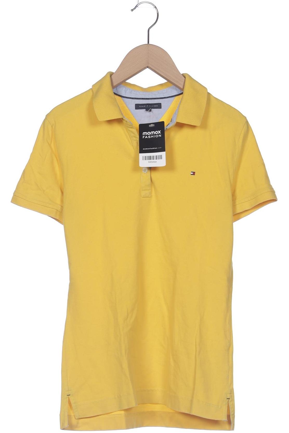 

Tommy Hilfiger Damen Poloshirt, gelb, Gr. 38