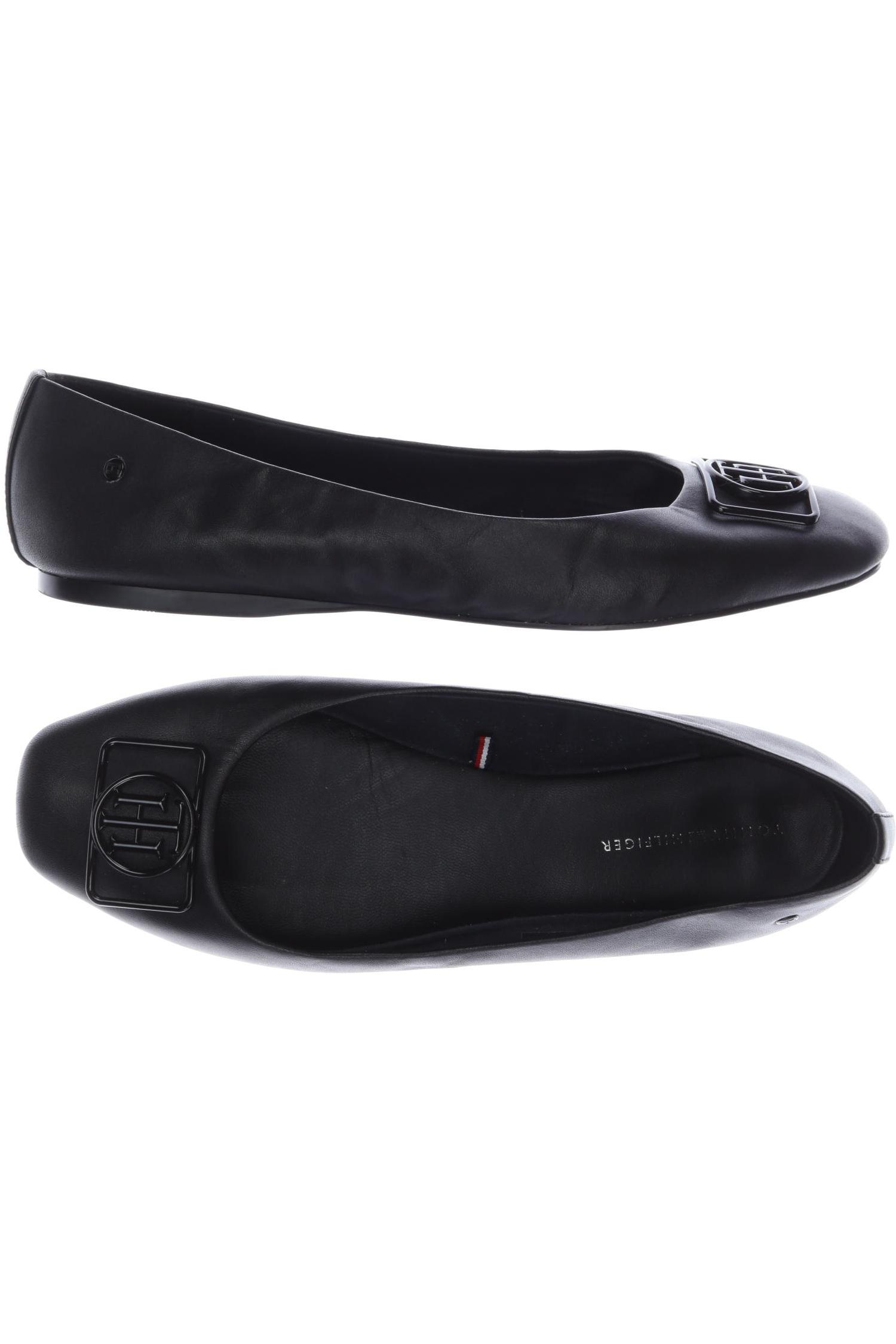 

Tommy Hilfiger Damen Ballerinas, schwarz, Gr. 39