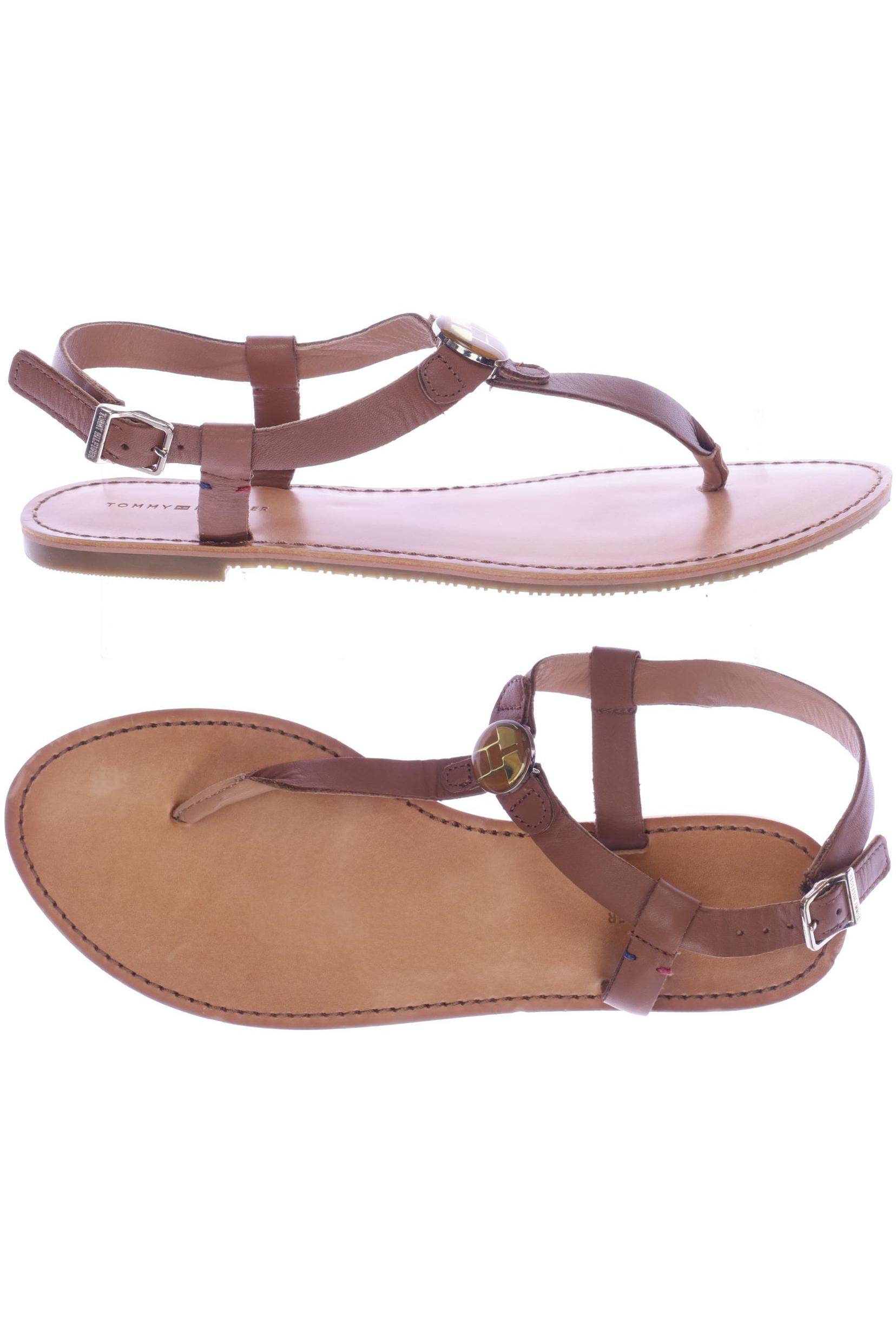 

Tommy Hilfiger Damen Sandale, braun, Gr. 38