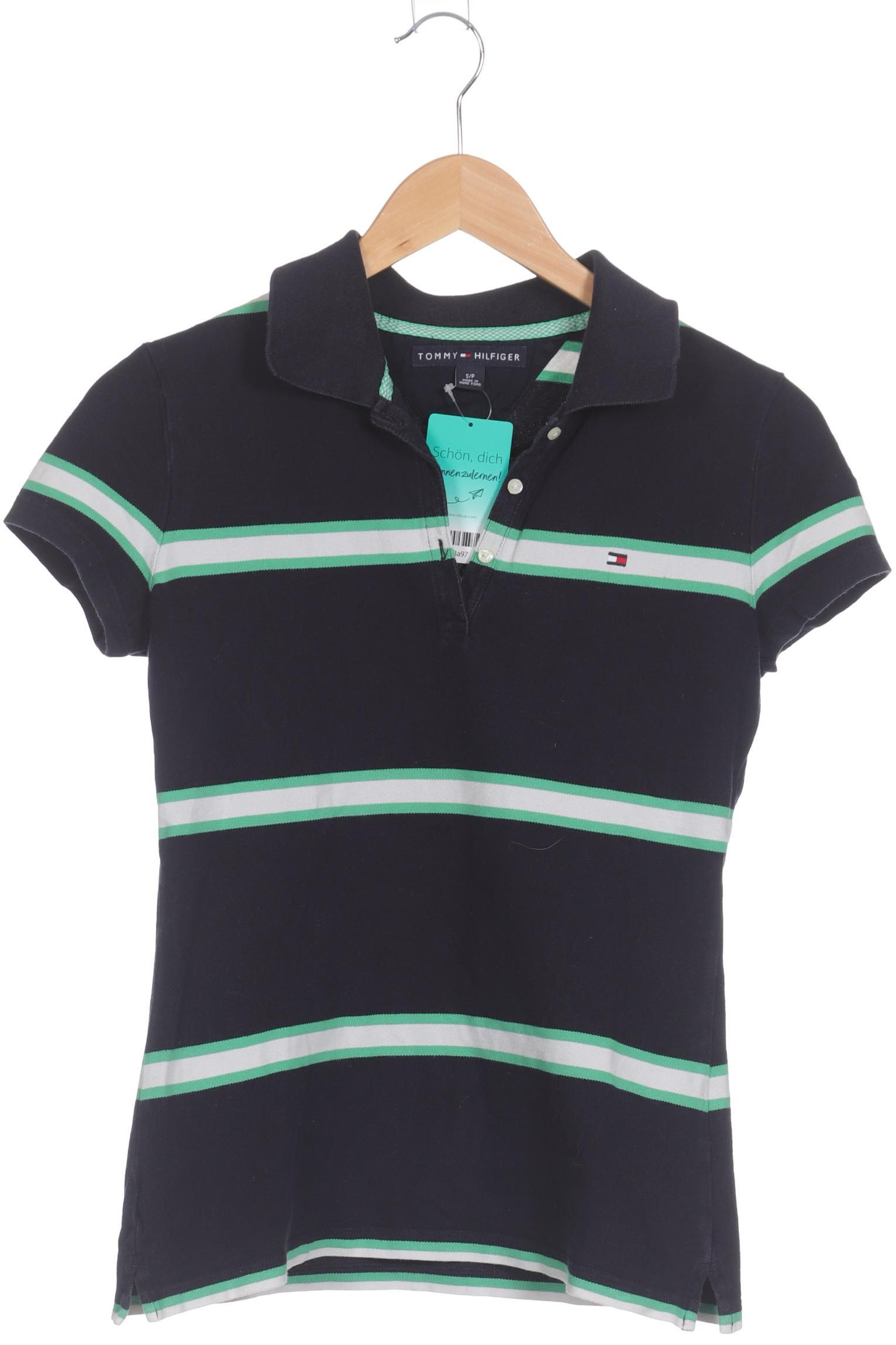 

Tommy Hilfiger Damen Poloshirt, blau, Gr.