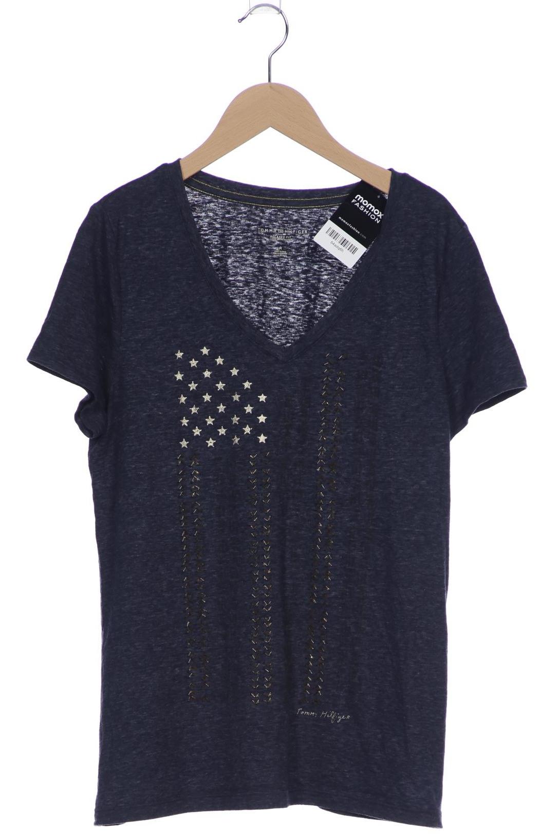 

Tommy Hilfiger Damen T-Shirt, blau, Gr. 38