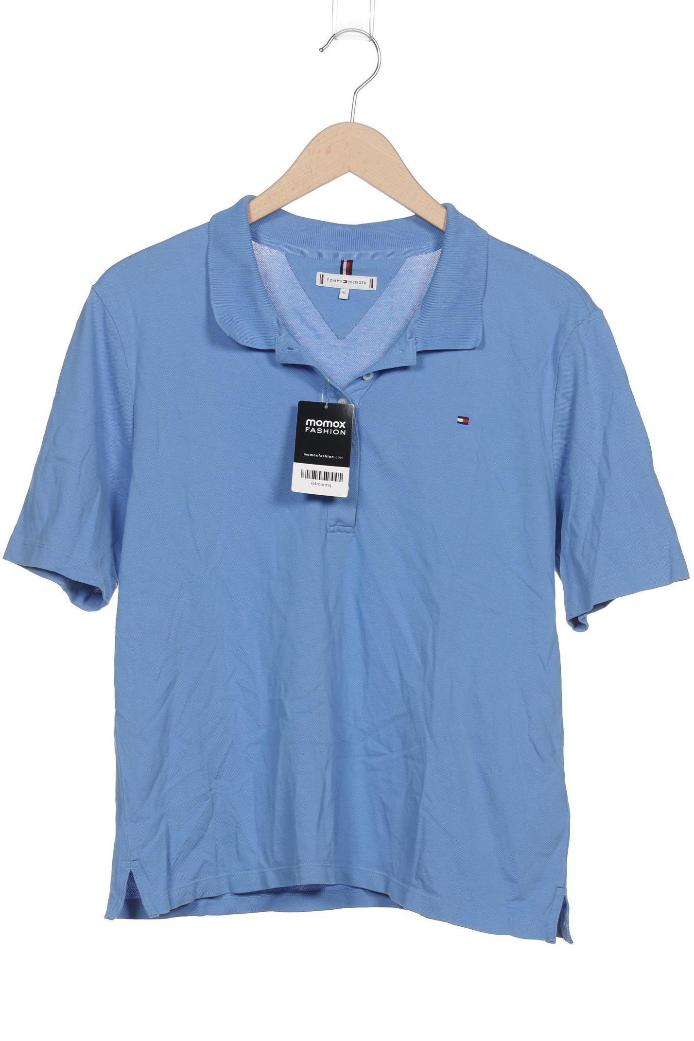 

Tommy Hilfiger Damen Poloshirt, blau, Gr. 44