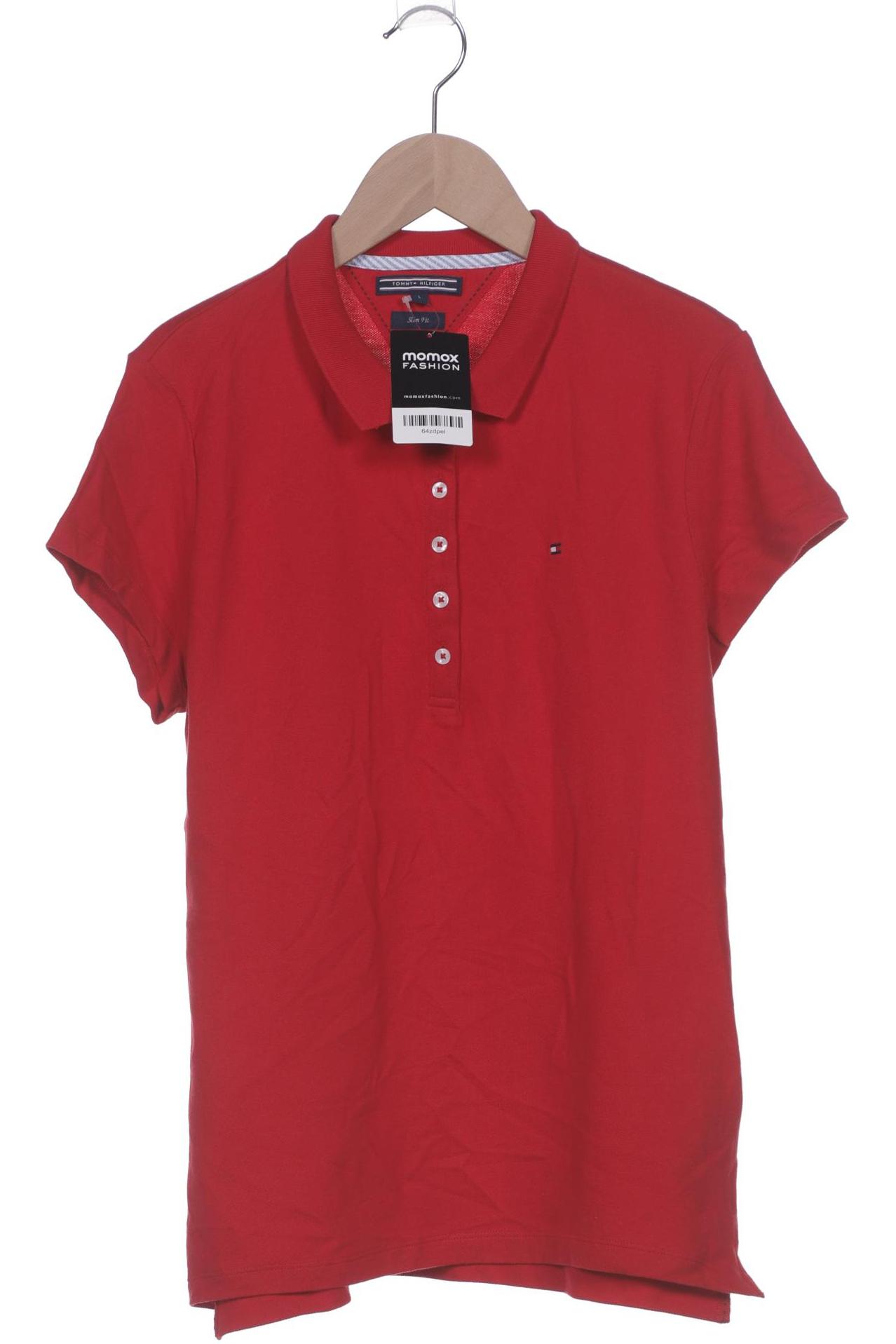 

Tommy Hilfiger Damen Poloshirt, rot, Gr. 42