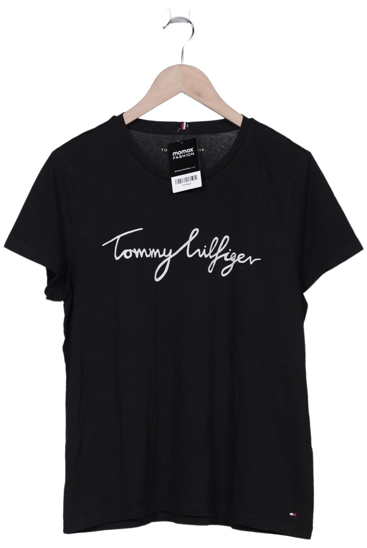 

Tommy Hilfiger Damen T-Shirt, schwarz, Gr. 46