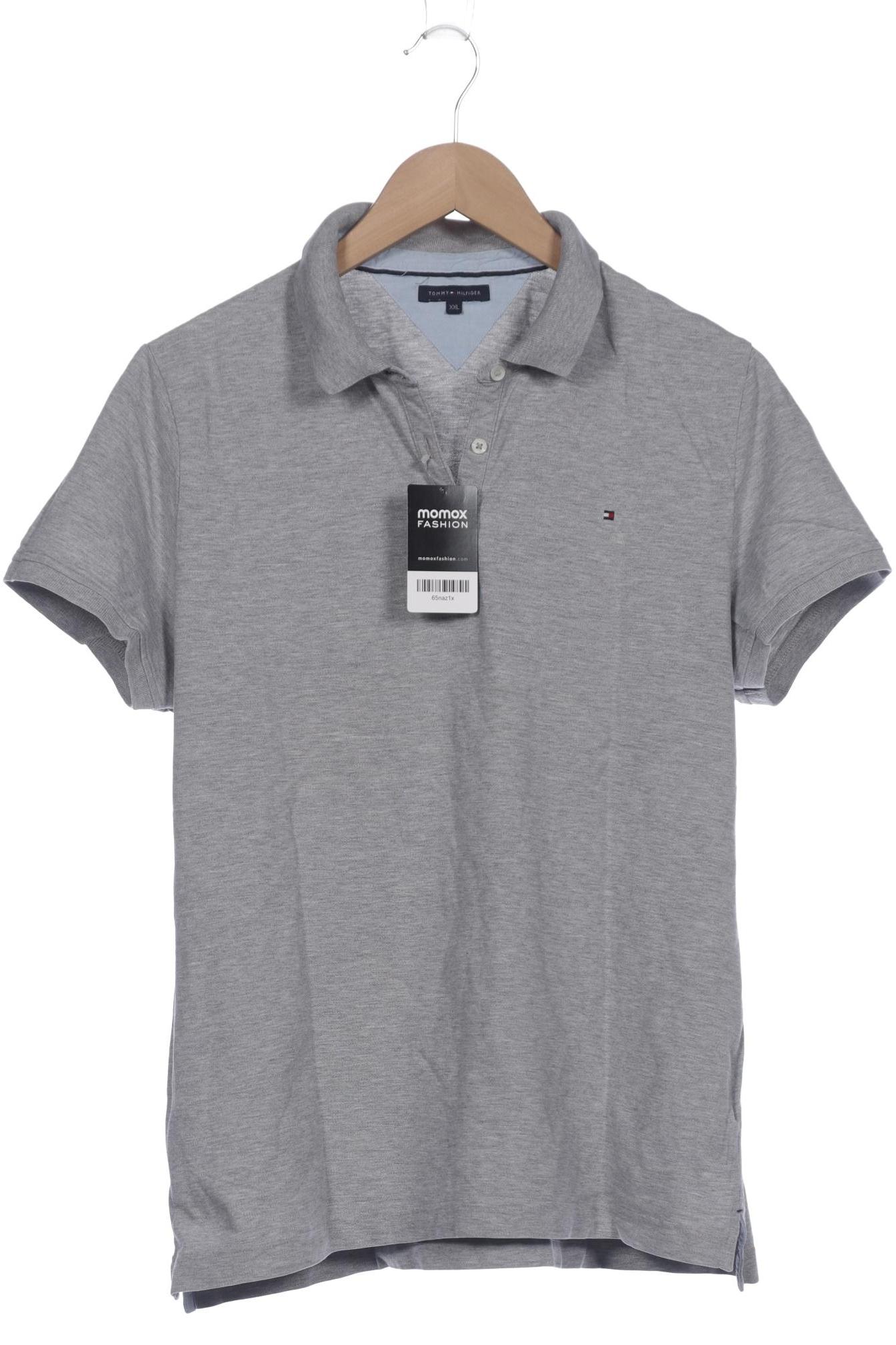

Tommy Hilfiger Damen Poloshirt, grau, Gr. 46