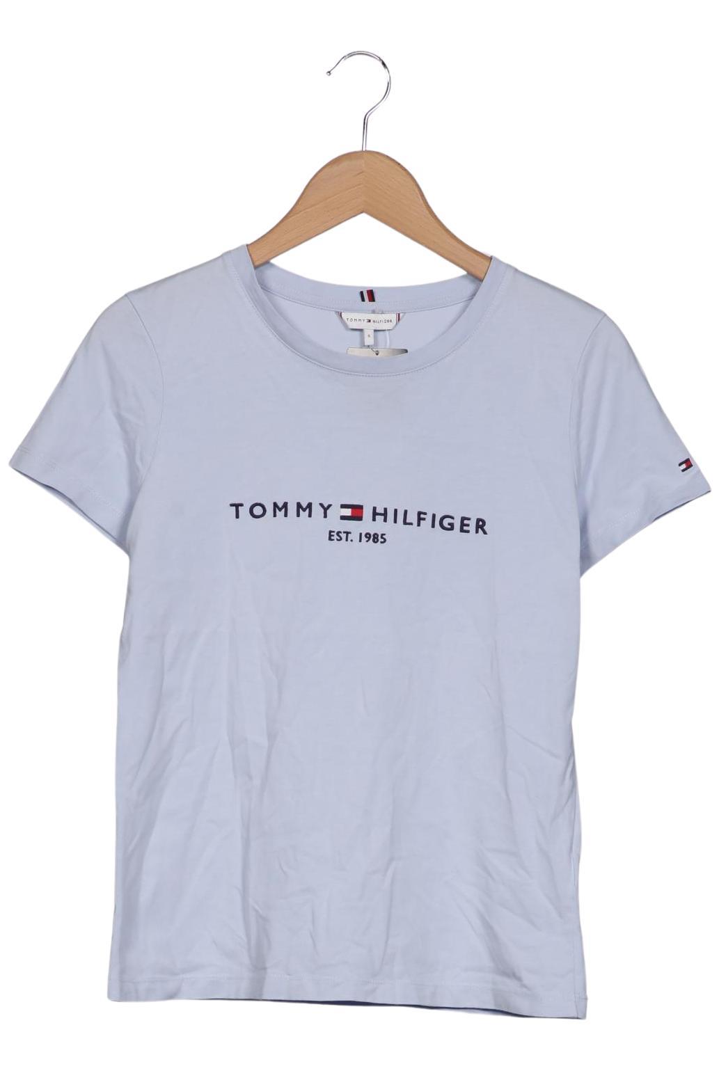 

Tommy Hilfiger Damen T-Shirt, hellblau, Gr. 36