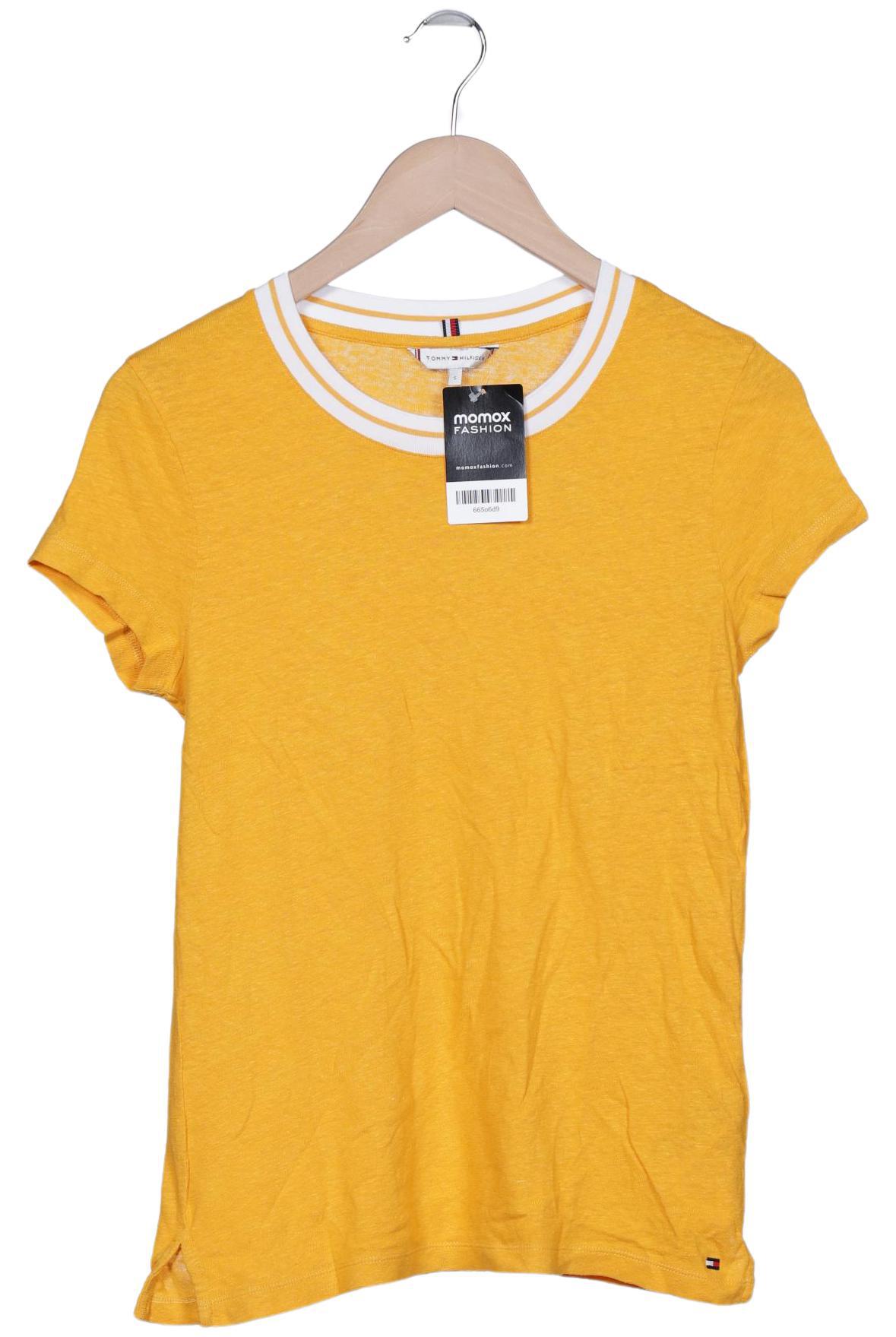

Tommy Hilfiger Damen T-Shirt, gelb, Gr. 36