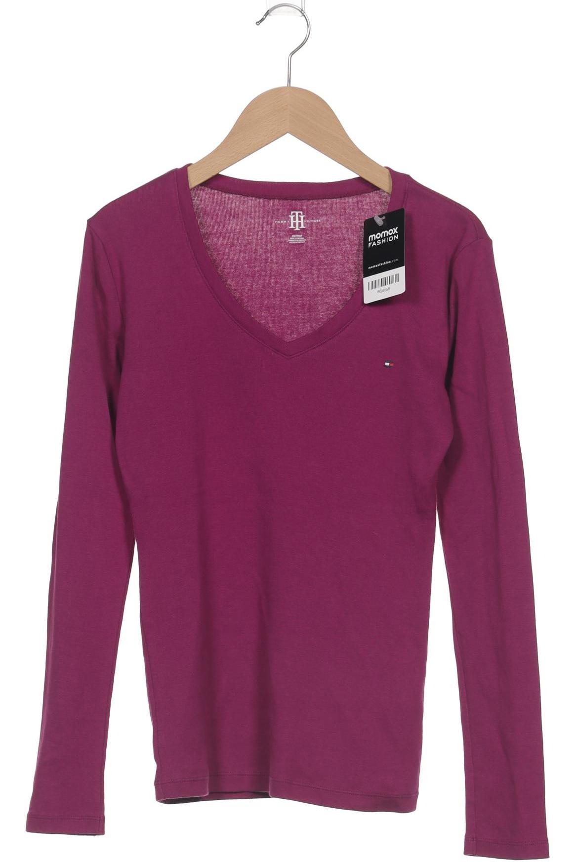 

Tommy Hilfiger Damen Langarmshirt, flieder, Gr. 34