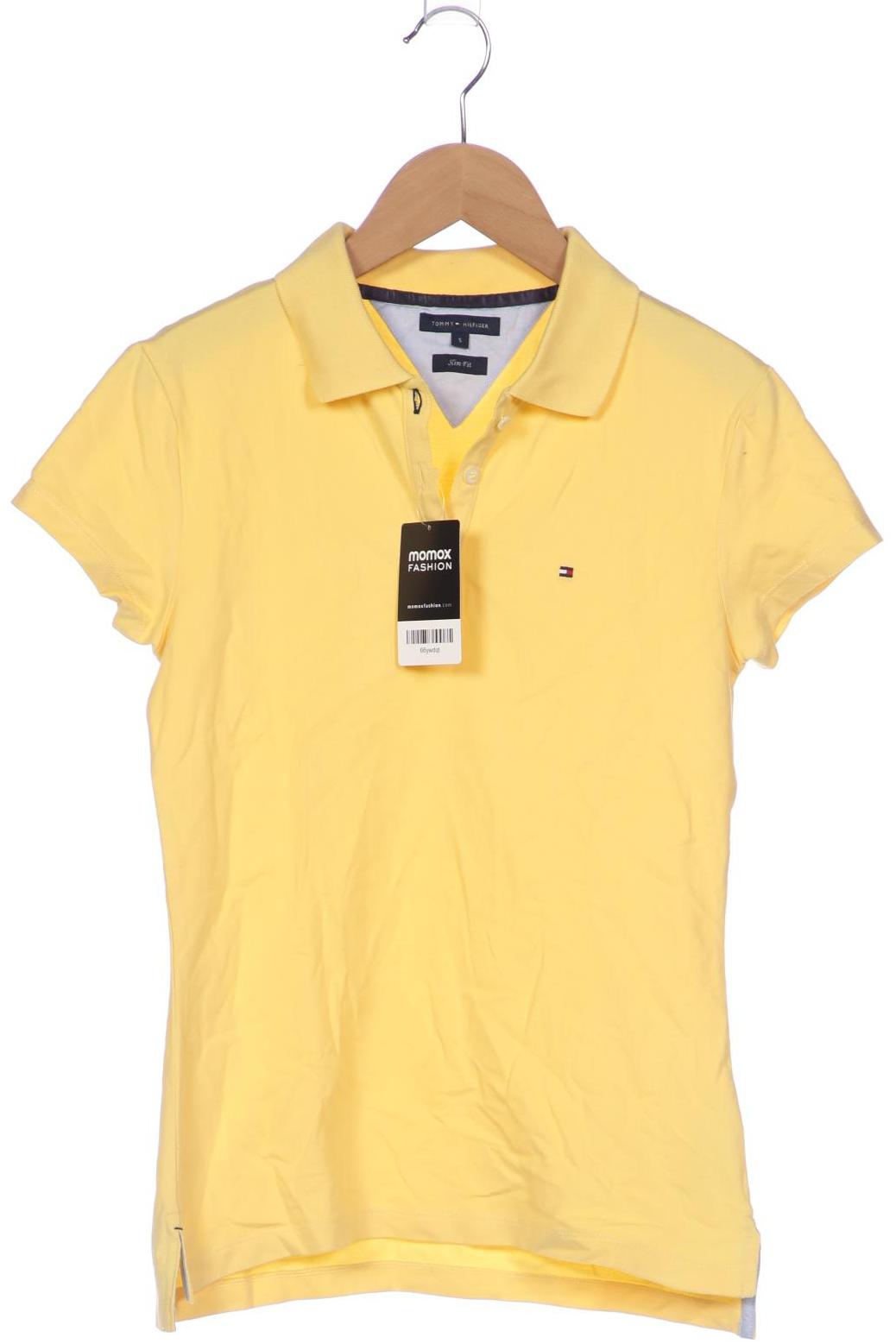 

Tommy Hilfiger Damen Poloshirt, gelb, Gr. 36