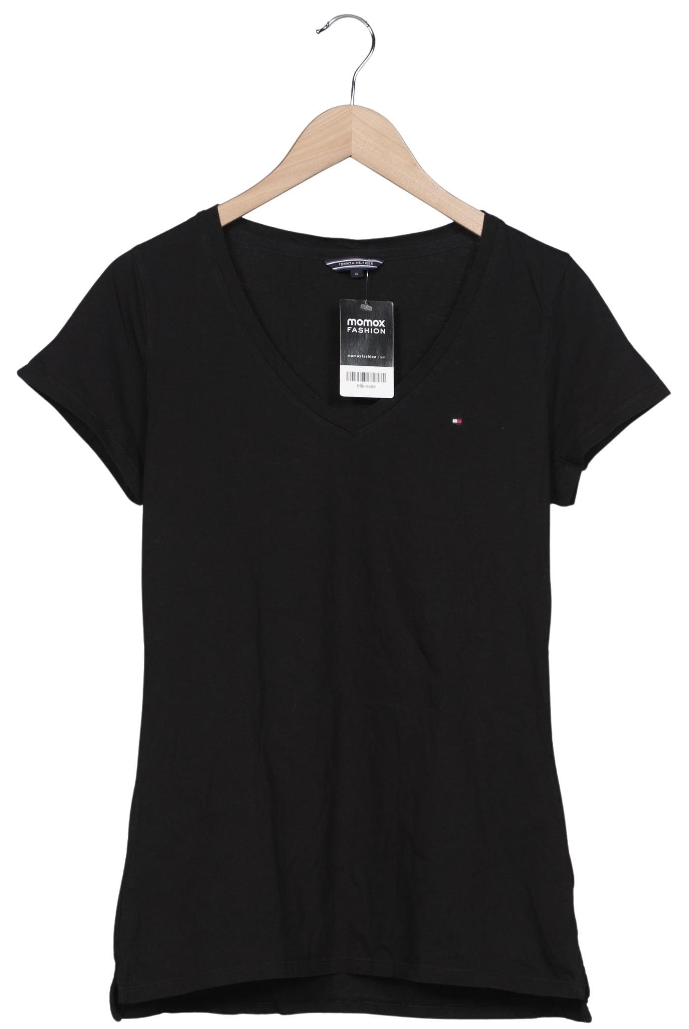 

Tommy Hilfiger Damen T-Shirt, schwarz, Gr. 44