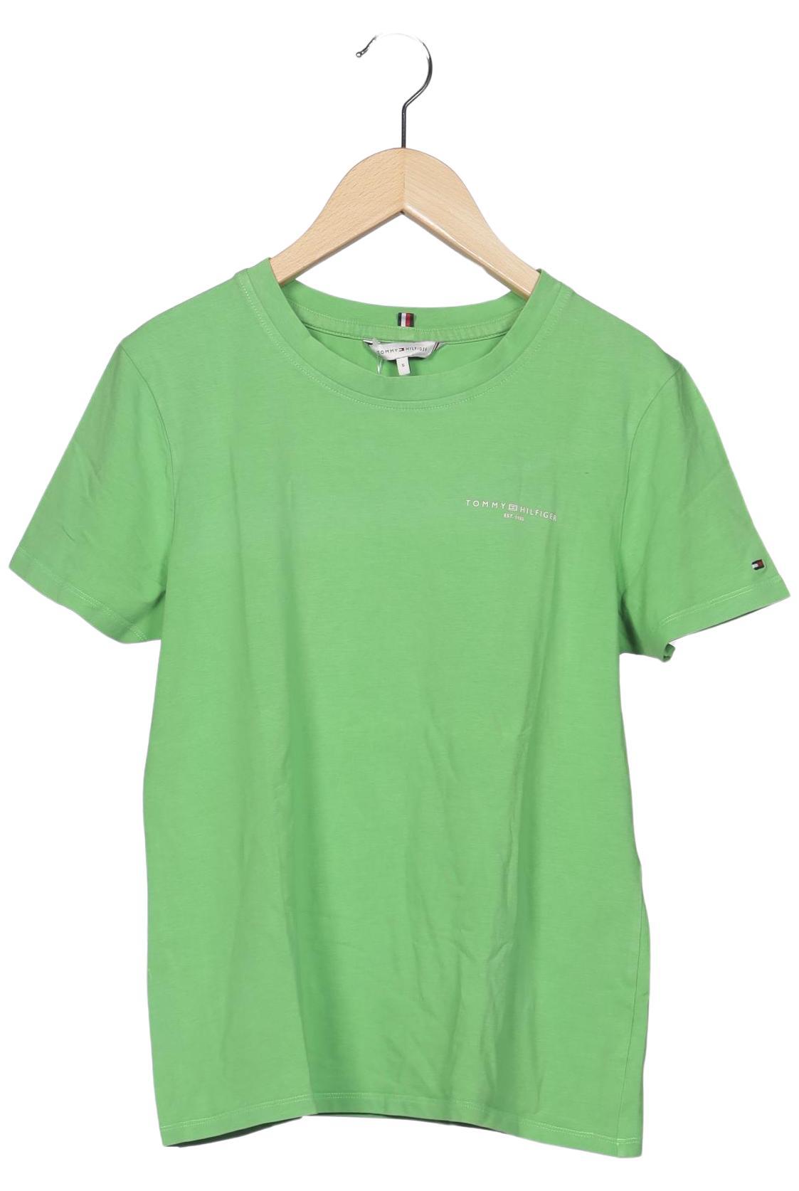 

Tommy Hilfiger Damen T-Shirt, hellgrün, Gr. 36
