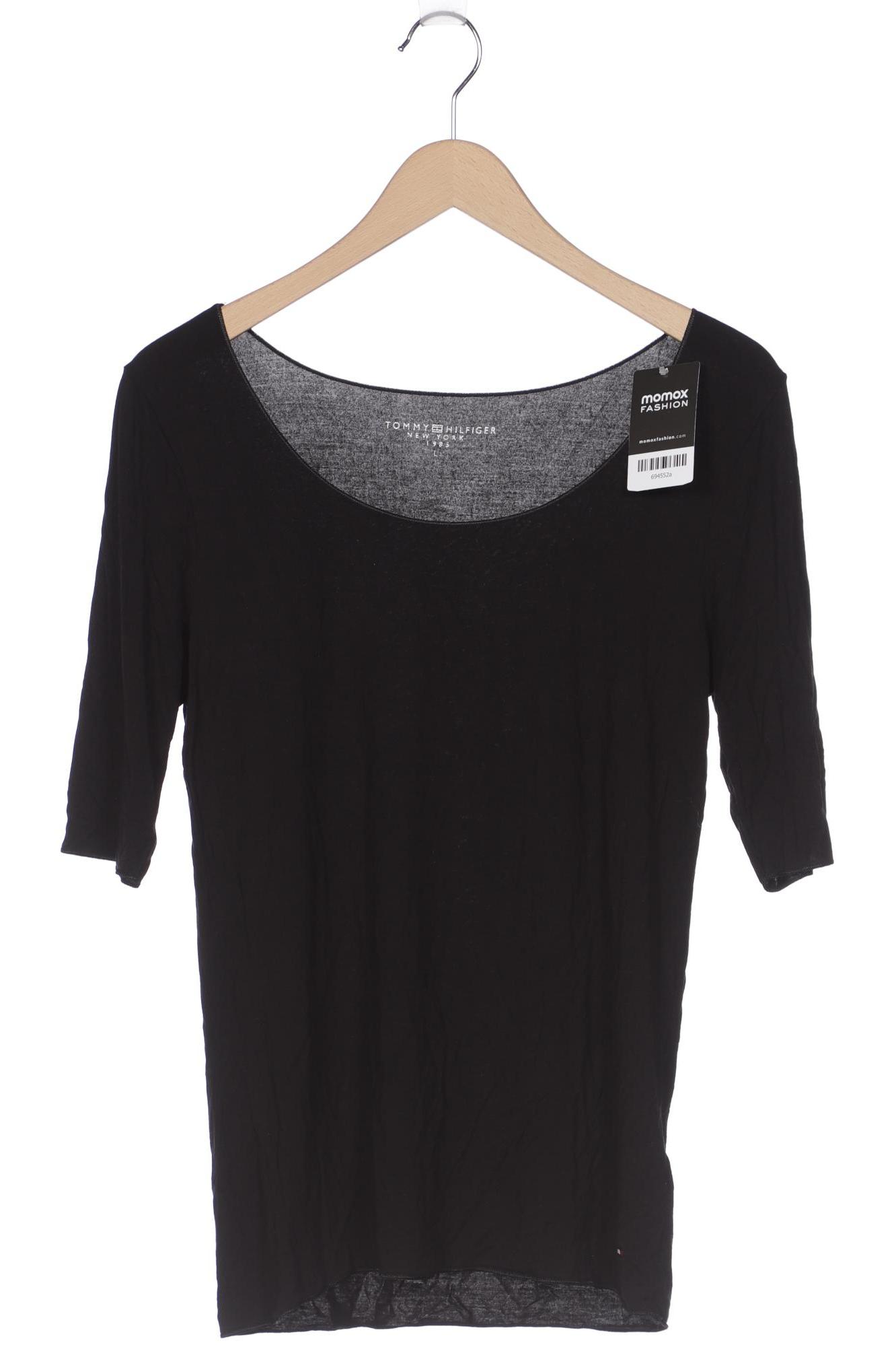 

Tommy Hilfiger Damen T-Shirt, schwarz, Gr. 42