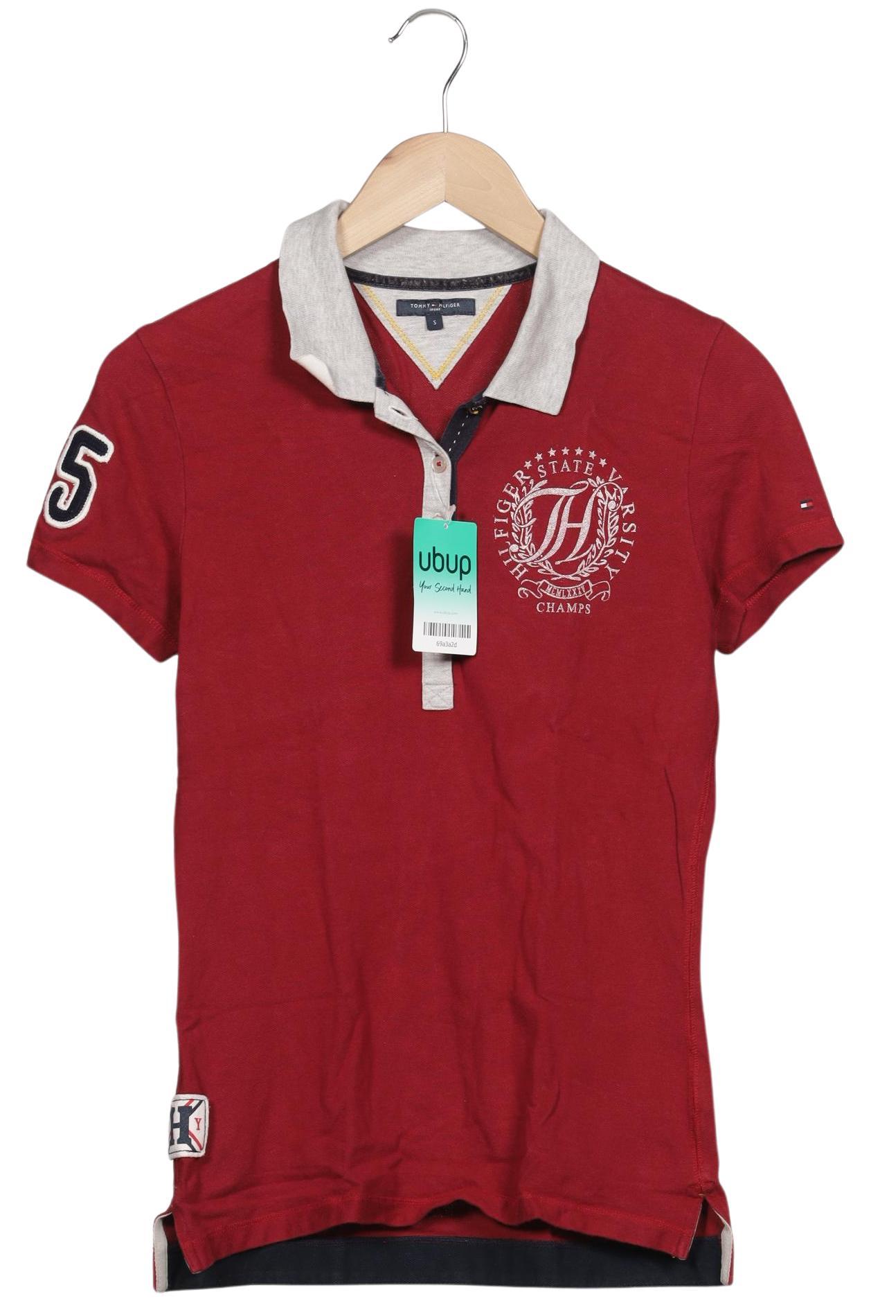 

Tommy Hilfiger Damen Poloshirt, bordeaux, Gr. 36