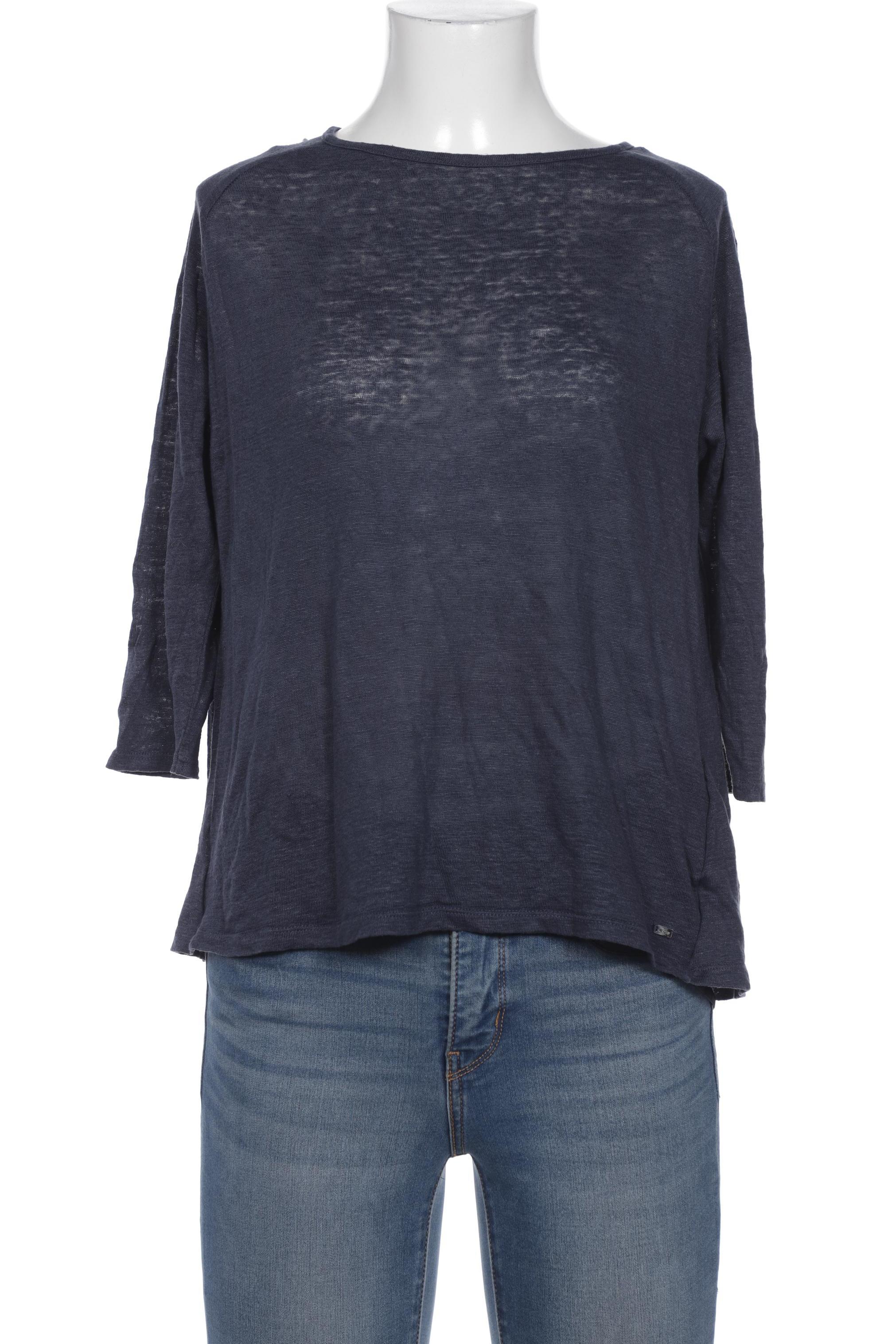 

Tommy Hilfiger Damen Langarmshirt, blau, Gr. 34