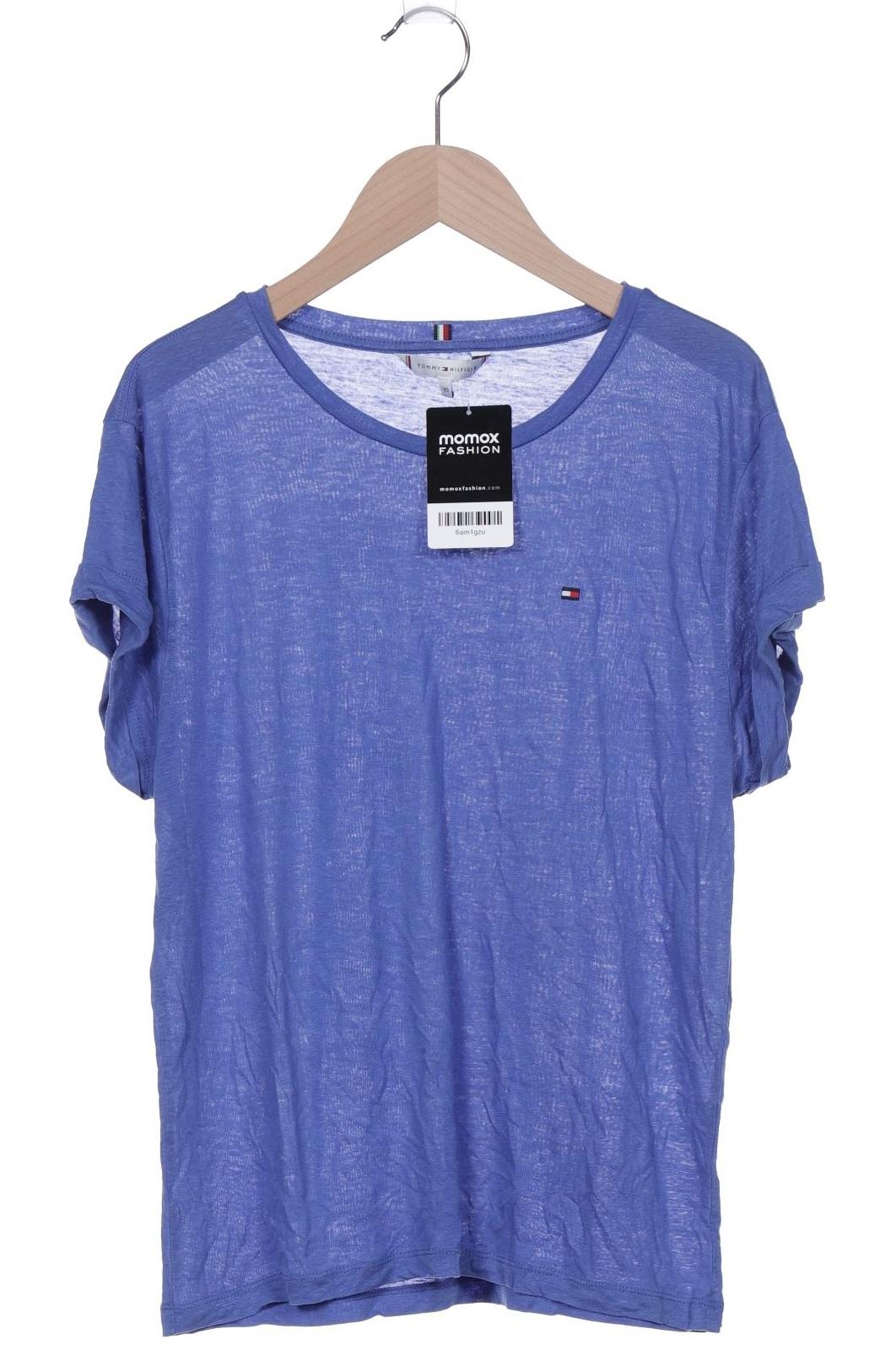 

Tommy Hilfiger Damen T-Shirt, blau, Gr. 34