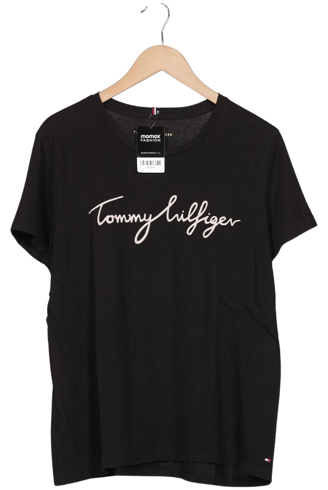 

Tommy Hilfiger Damen T-Shirt, schwarz, Gr. 48