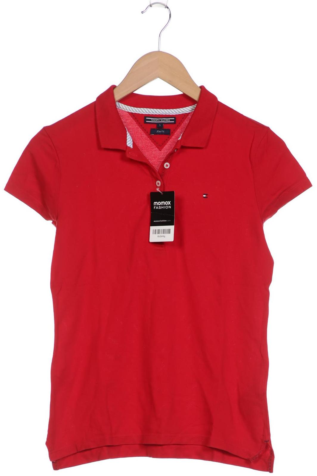 

Tommy Hilfiger Damen Poloshirt, rot, Gr. 36