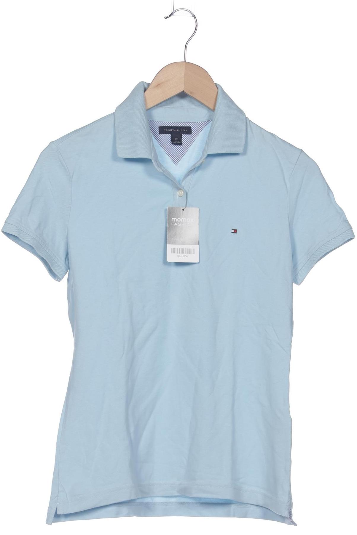 

Tommy Hilfiger Damen Poloshirt, hellblau, Gr. 36
