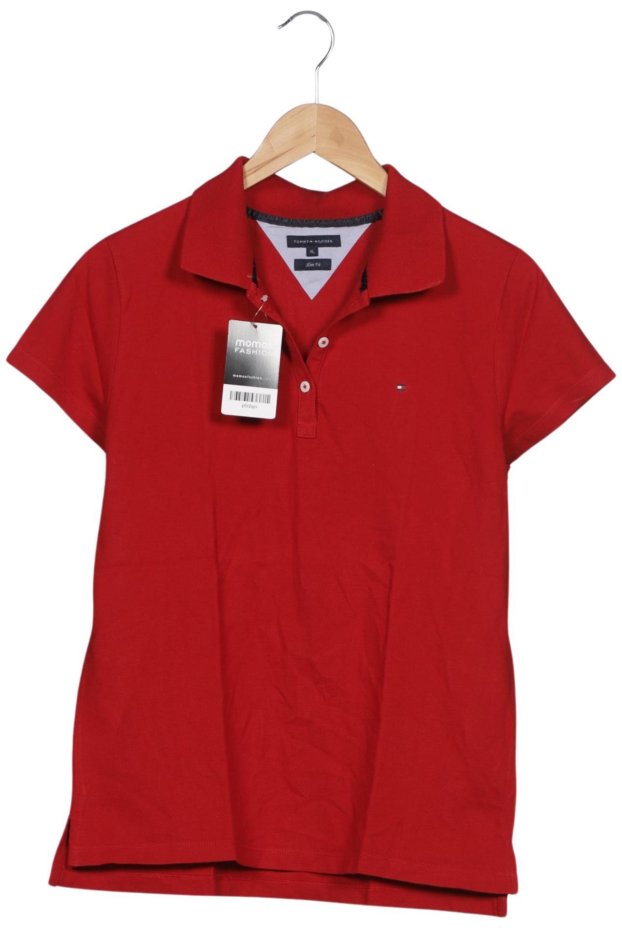

Tommy Hilfiger Damen Poloshirt, rot, Gr. 44
