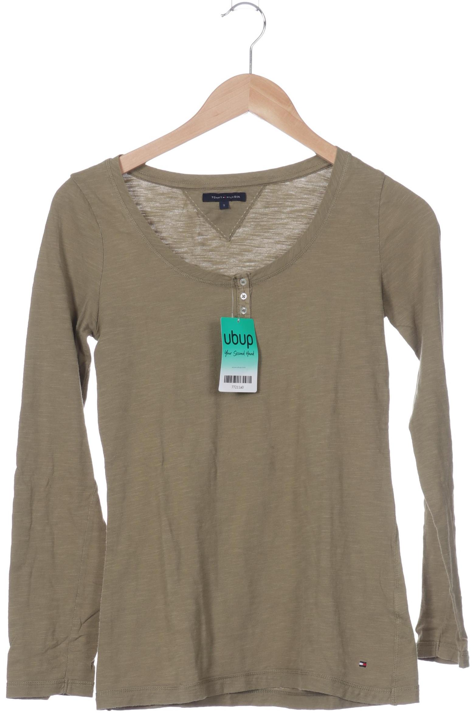 

Tommy Hilfiger Damen Langarmshirt, grün, Gr. 36