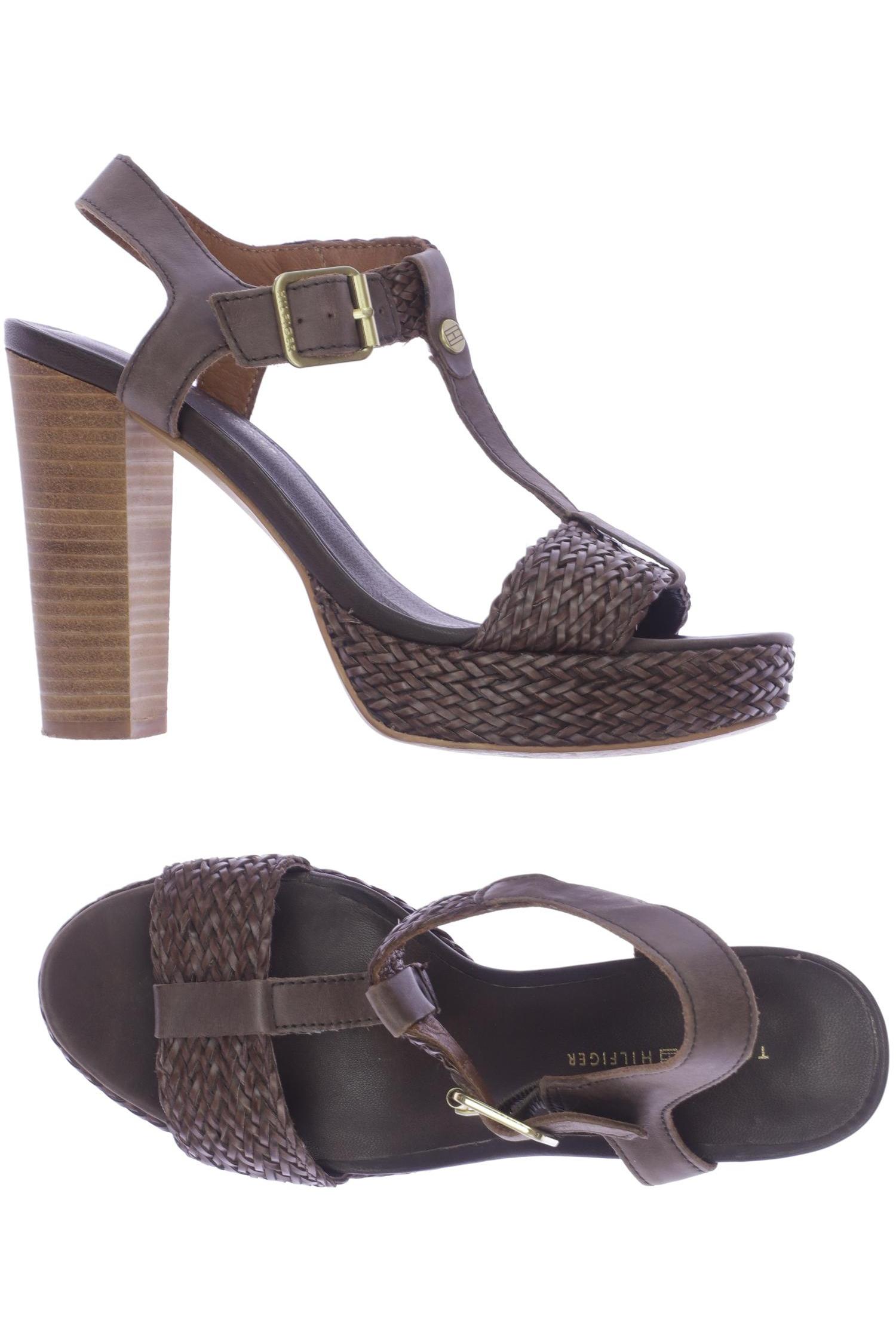 

Tommy Hilfiger Damen Sandale, braun, Gr. 37.5