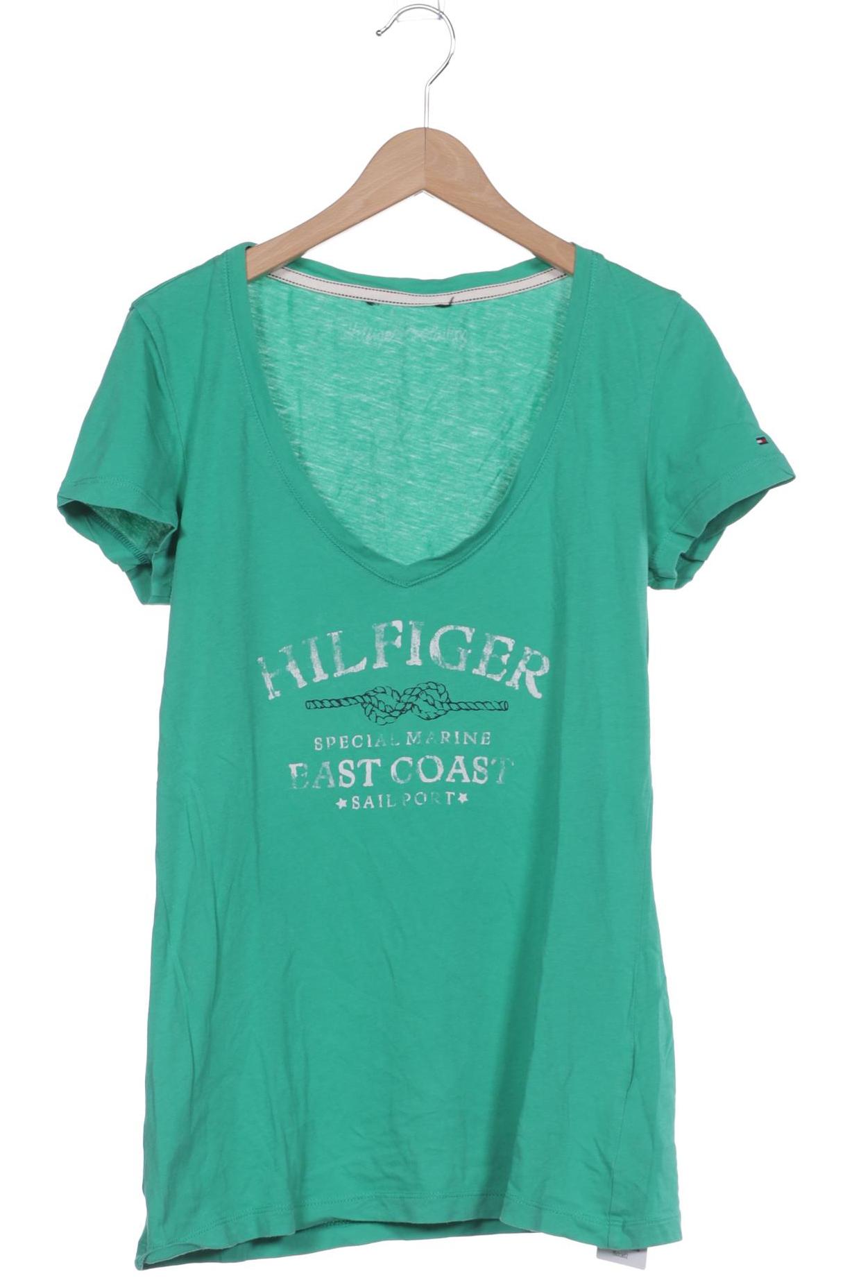 

Tommy Hilfiger Damen T-Shirt, grün, Gr. 32