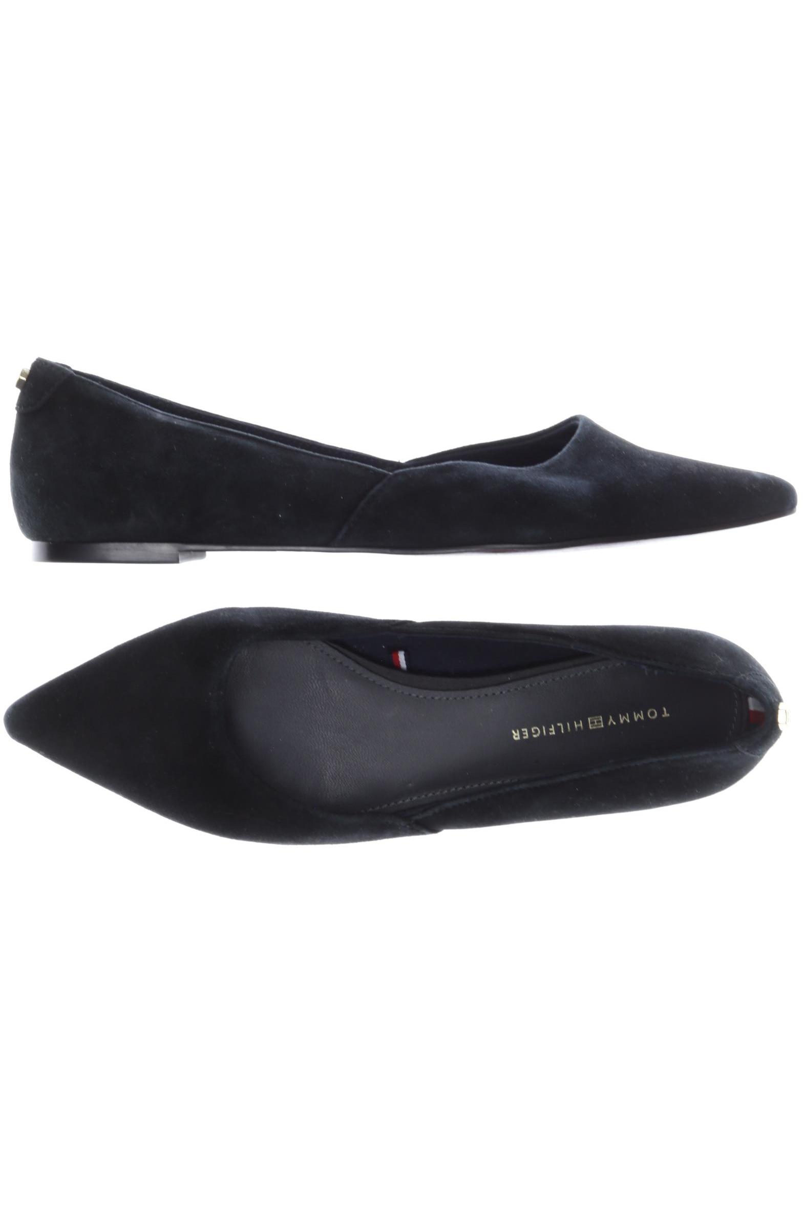 

Tommy Hilfiger Damen Ballerinas, schwarz, Gr. 37