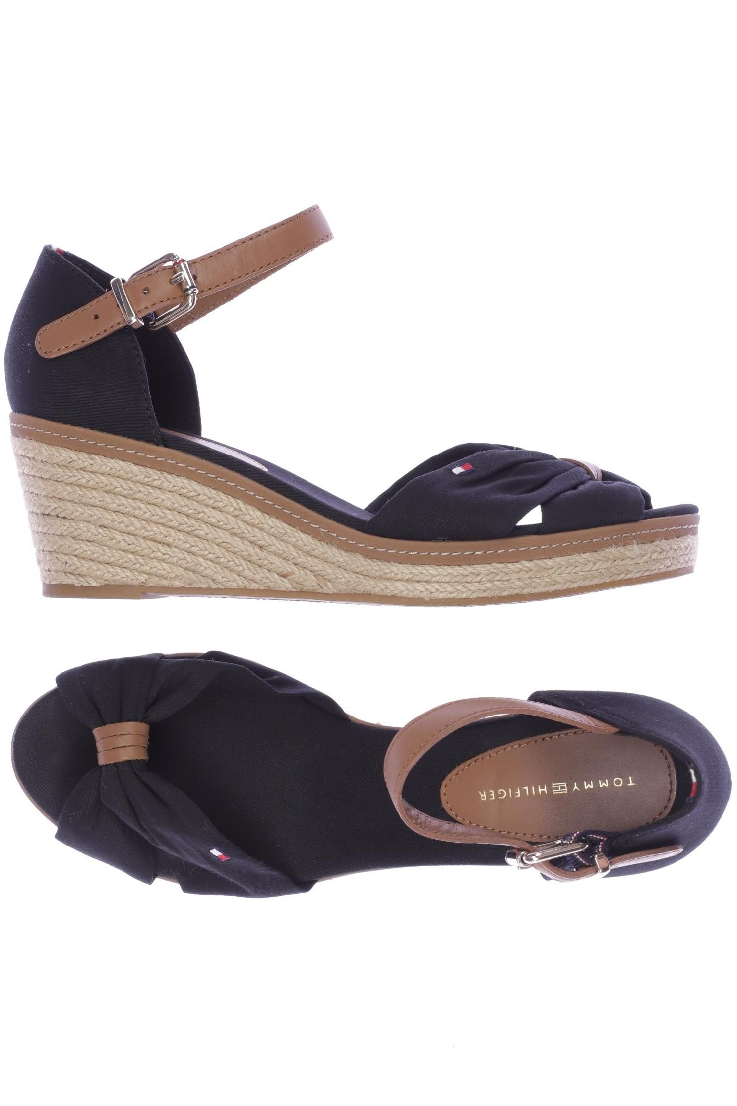

Tommy Hilfiger Damen Sandale, schwarz, Gr. 38