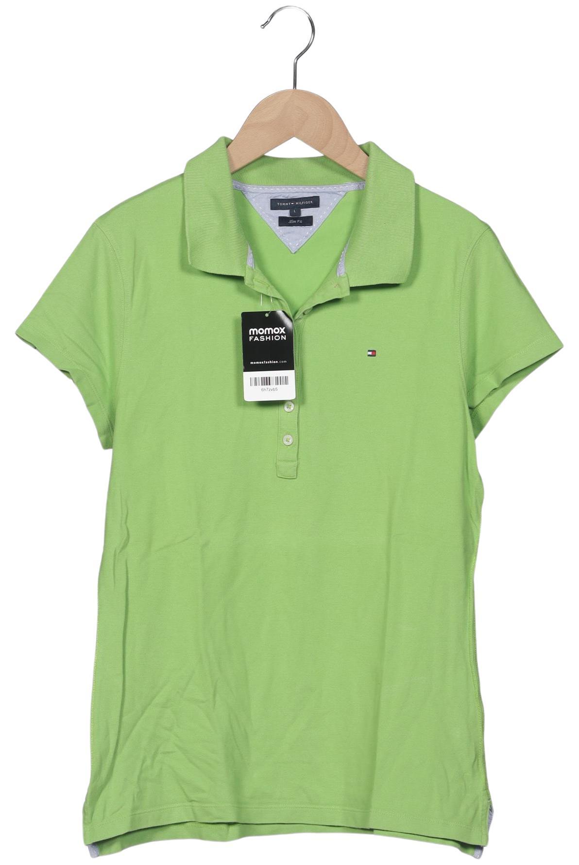 

Tommy Hilfiger Damen Poloshirt, hellgrün, Gr. 42