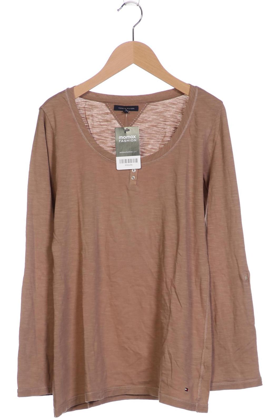 

Tommy Hilfiger Damen Langarmshirt, braun, Gr. 42