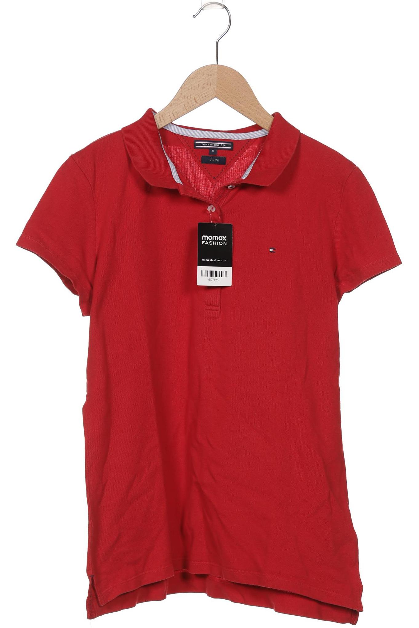 

Tommy Hilfiger Damen Poloshirt, rot, Gr. 44