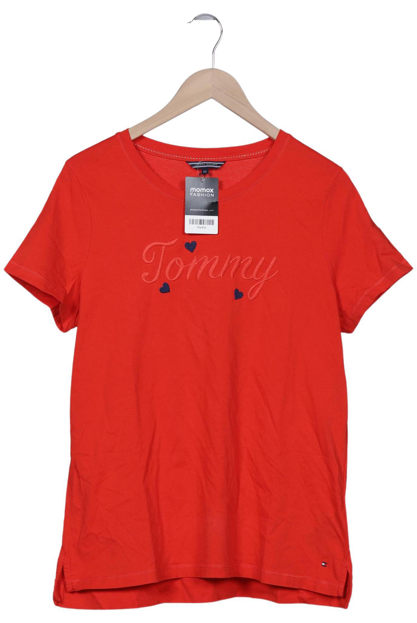

Tommy Hilfiger Damen T-Shirt, rot, Gr. 46