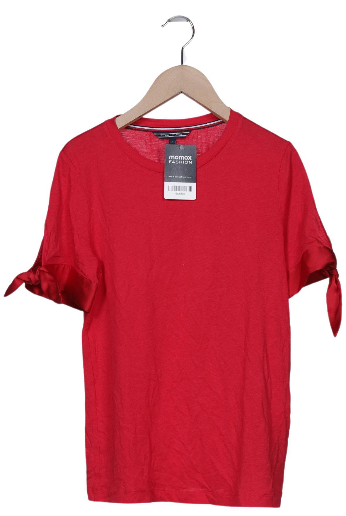 

Tommy Hilfiger Damen T-Shirt, rot, Gr. 34